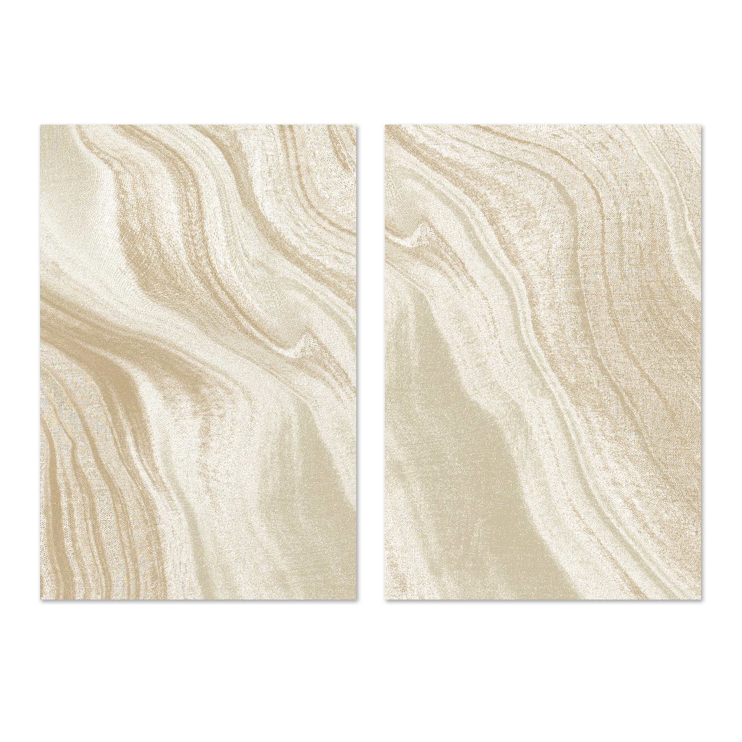 wall-art-print-canvas-poster-framed-Abstract Sands, Style A & B, Set Of 2 , By Caroline Cerrato-1