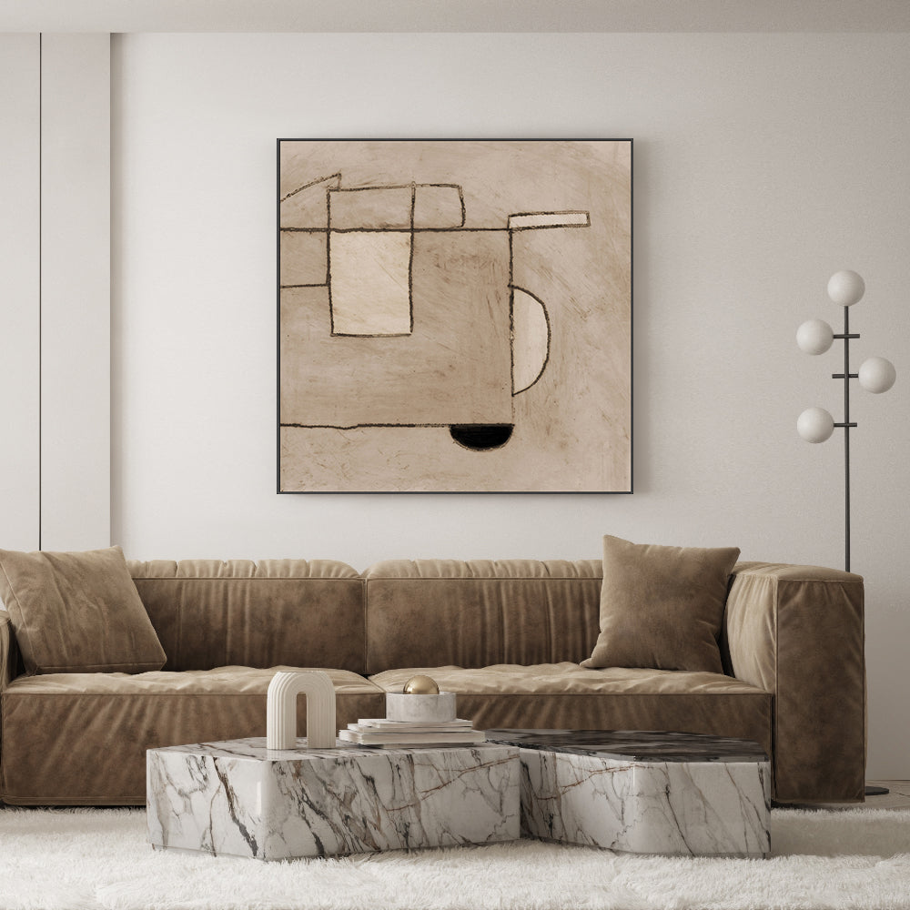 wall-art-print-canvas-poster-framed-Abstract Shapes , By Dan Hobday-2