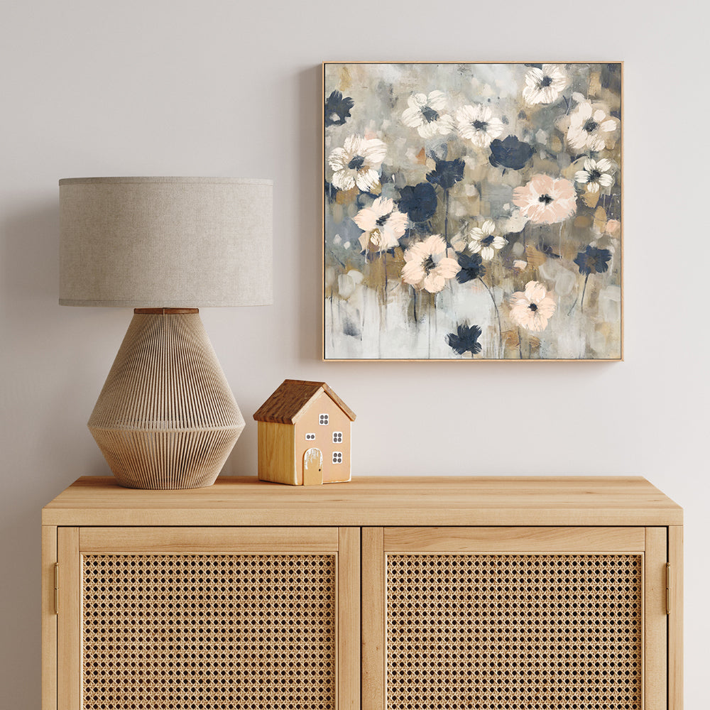 wall-art-print-canvas-poster-framed-Abstracted Florals, Style A , By Nina Blue-2