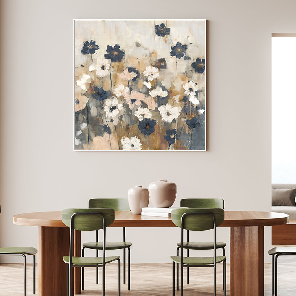 wall-art-print-canvas-poster-framed-Abstracted Florals, Style B , By Nina Blue-2