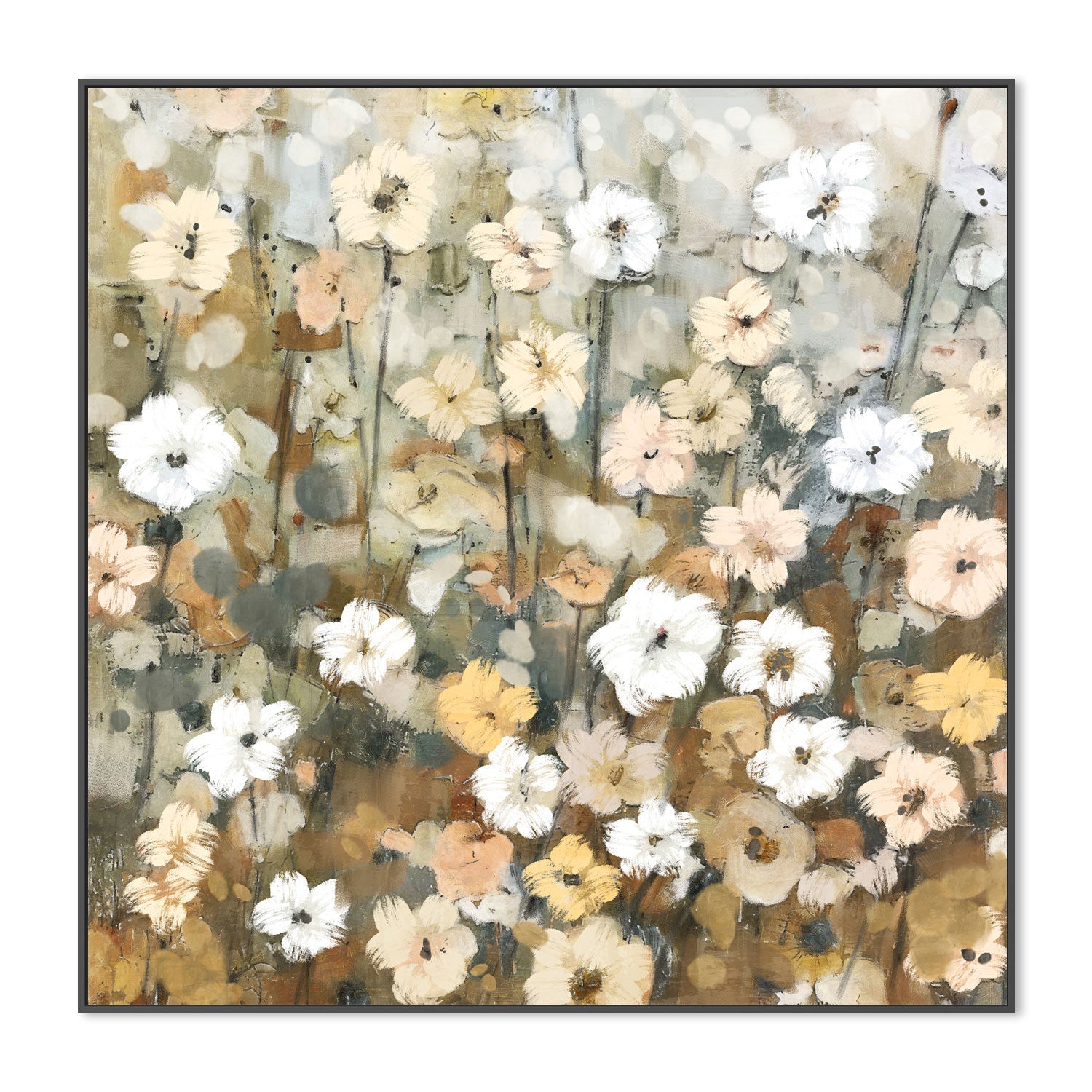 wall-art-print-canvas-poster-framed-Abstracted Florals, Style C , By Nina Blue-3