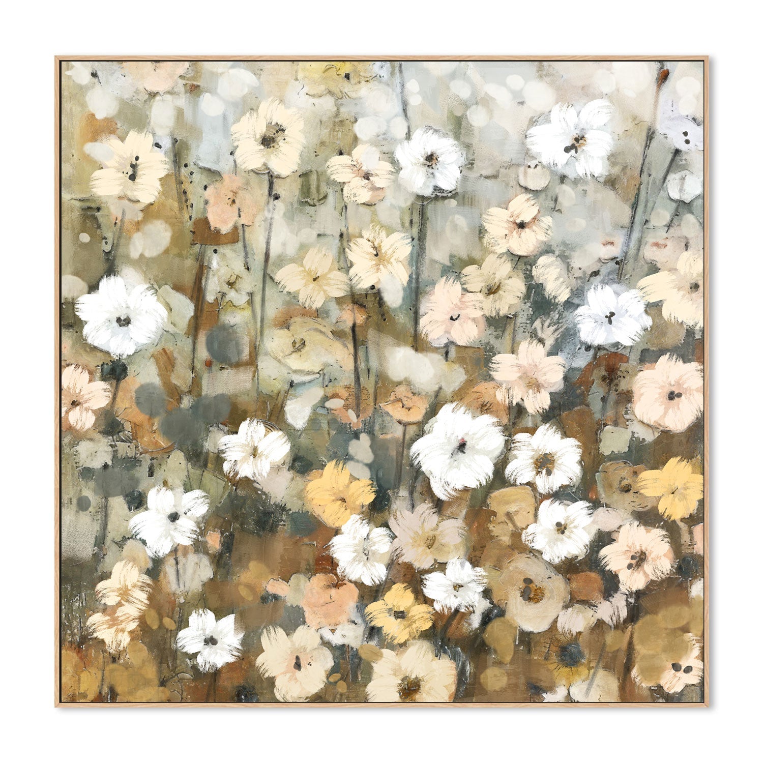 wall-art-print-canvas-poster-framed-Abstracted Florals, Style C , By Nina Blue-4