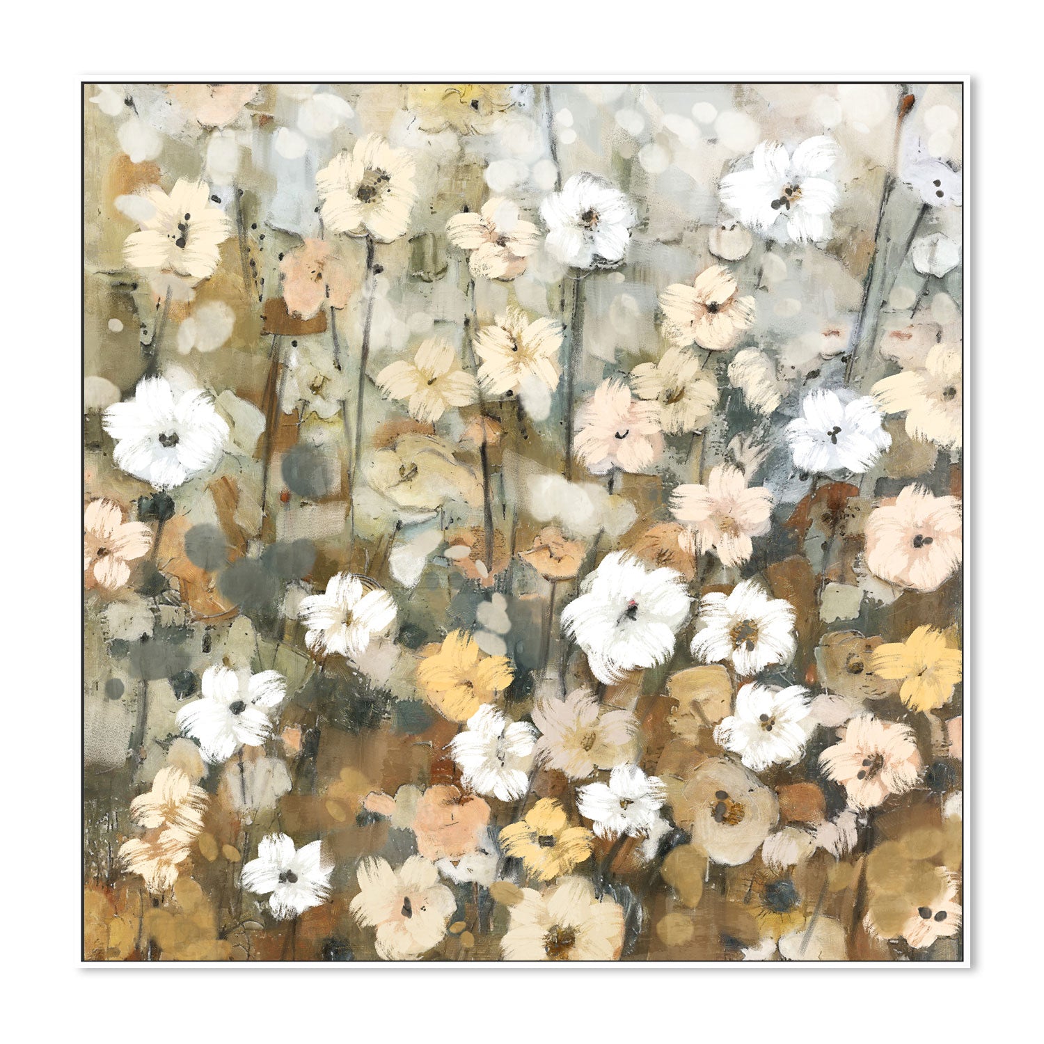 wall-art-print-canvas-poster-framed-Abstracted Florals, Style C , By Nina Blue-5