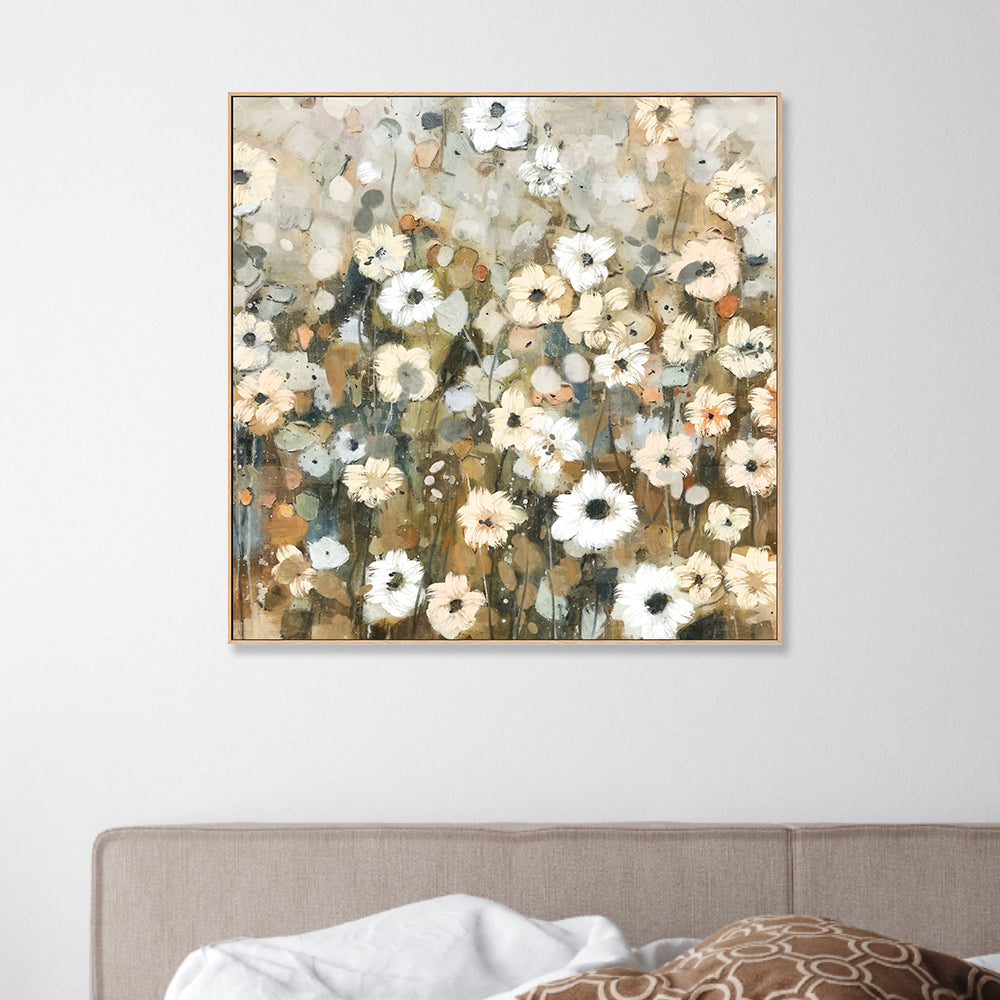 wall-art-print-canvas-poster-framed-Abstracted Florals, Style D , By Nina Blue-2