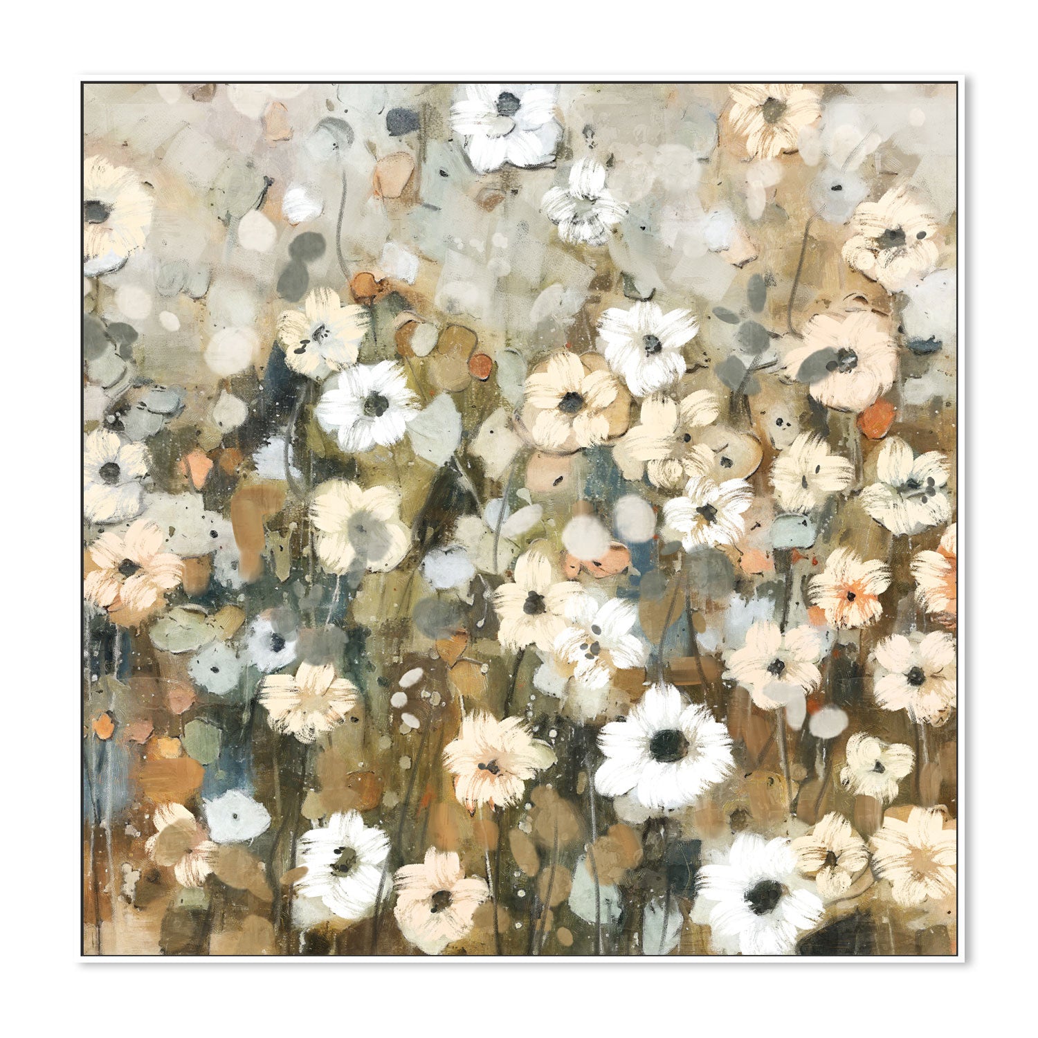 wall-art-print-canvas-poster-framed-Abstracted Florals, Style D , By Nina Blue-5