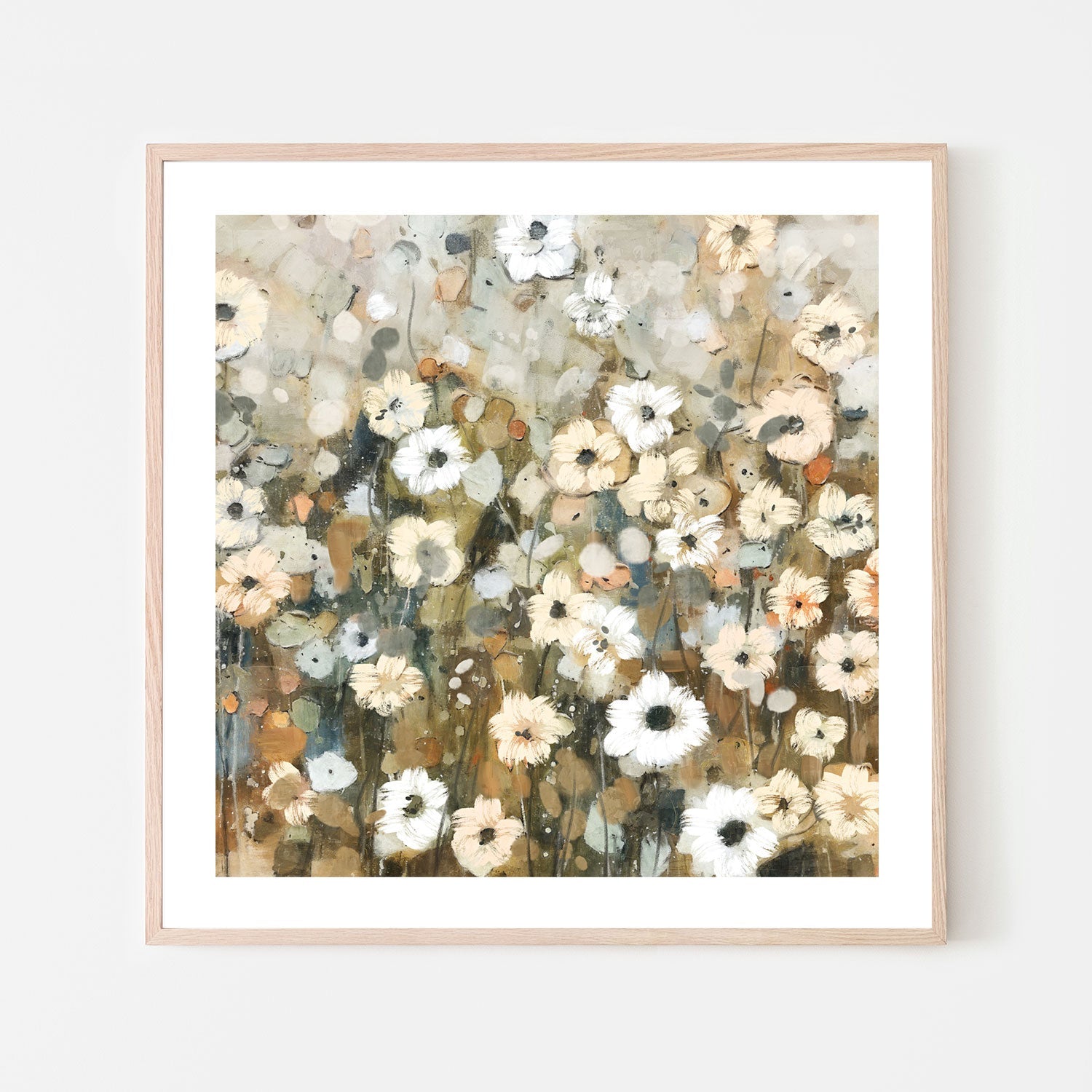 wall-art-print-canvas-poster-framed-Abstracted Florals, Style D , By Nina Blue-6