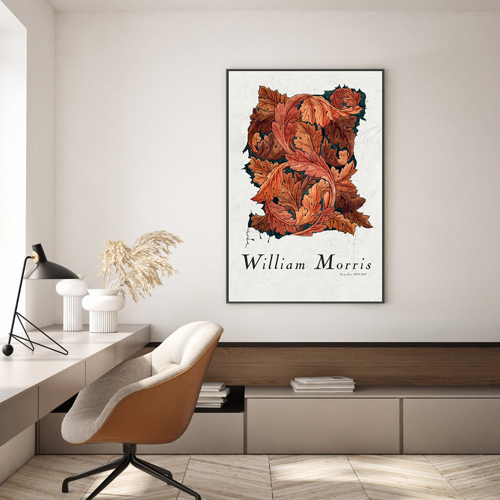 wall-art-print-canvas-poster-framed-Acanthus , By William Morris-GIOIA-WALL-ART