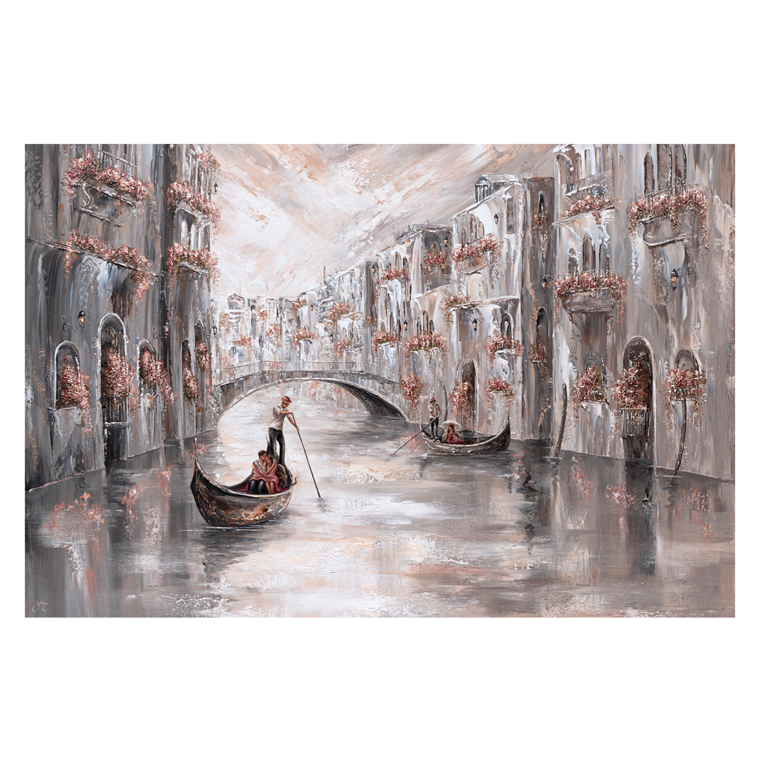 wall-art-print-canvas-poster-framed-Adored, Venice Charm , By Isabella Karolewicz-1