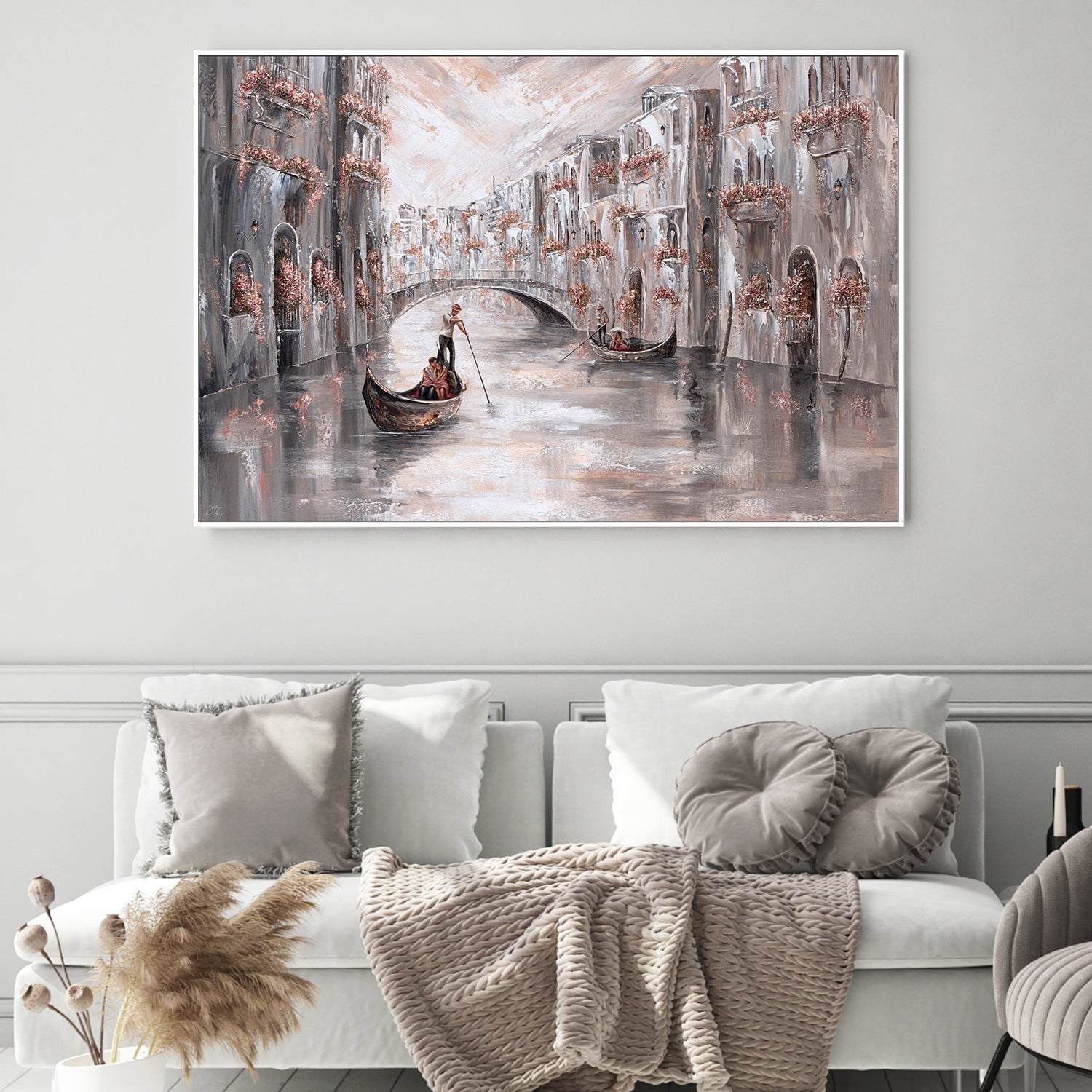 wall-art-print-canvas-poster-framed-Adored, Venice Charm , By Isabella Karolewicz-2