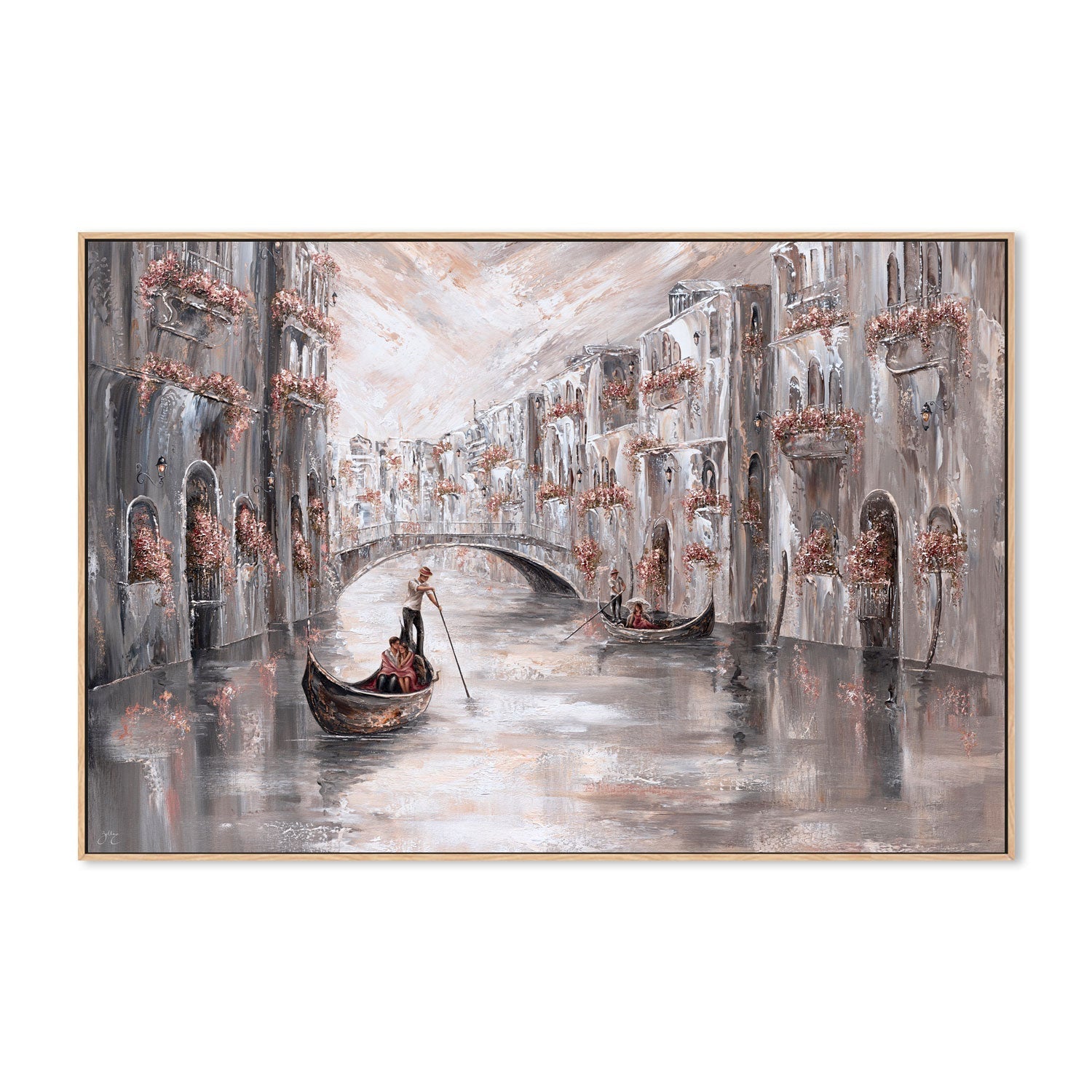 wall-art-print-canvas-poster-framed-Adored, Venice Charm , By Isabella Karolewicz-4