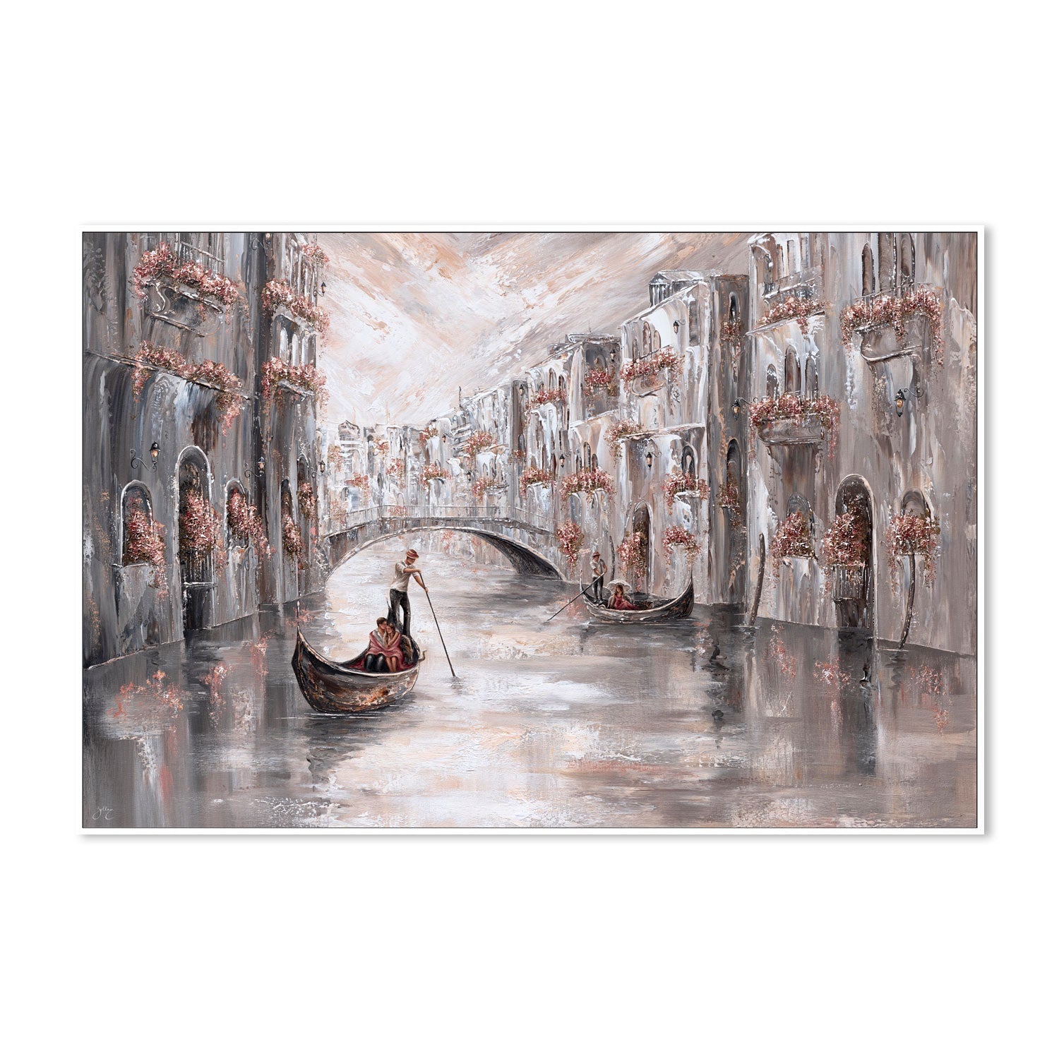 wall-art-print-canvas-poster-framed-Adored, Venice Charm , By Isabella Karolewicz-5