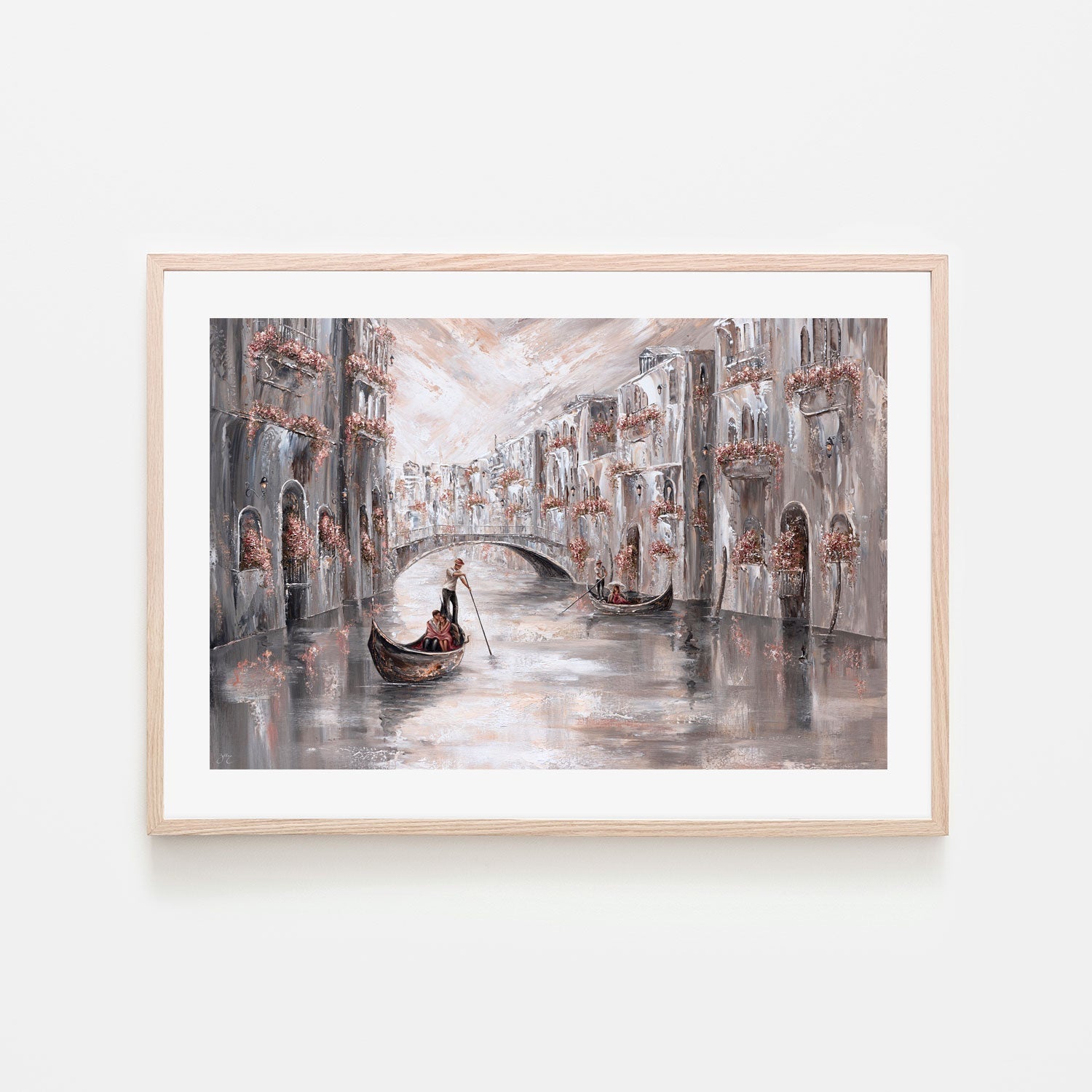 wall-art-print-canvas-poster-framed-Adored, Venice Charm , By Isabella Karolewicz-6