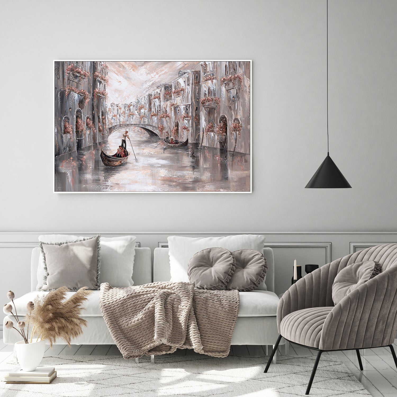 wall-art-print-canvas-poster-framed-Adored, Venice Charm , By Isabella Karolewicz-7