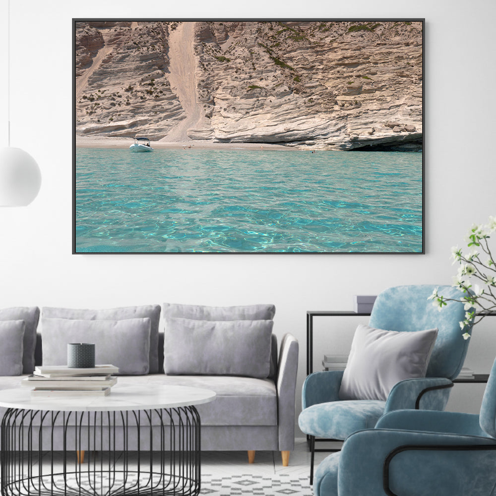 wall-art-print-canvas-poster-framed-Aegean Waters , By Josh Silver-2