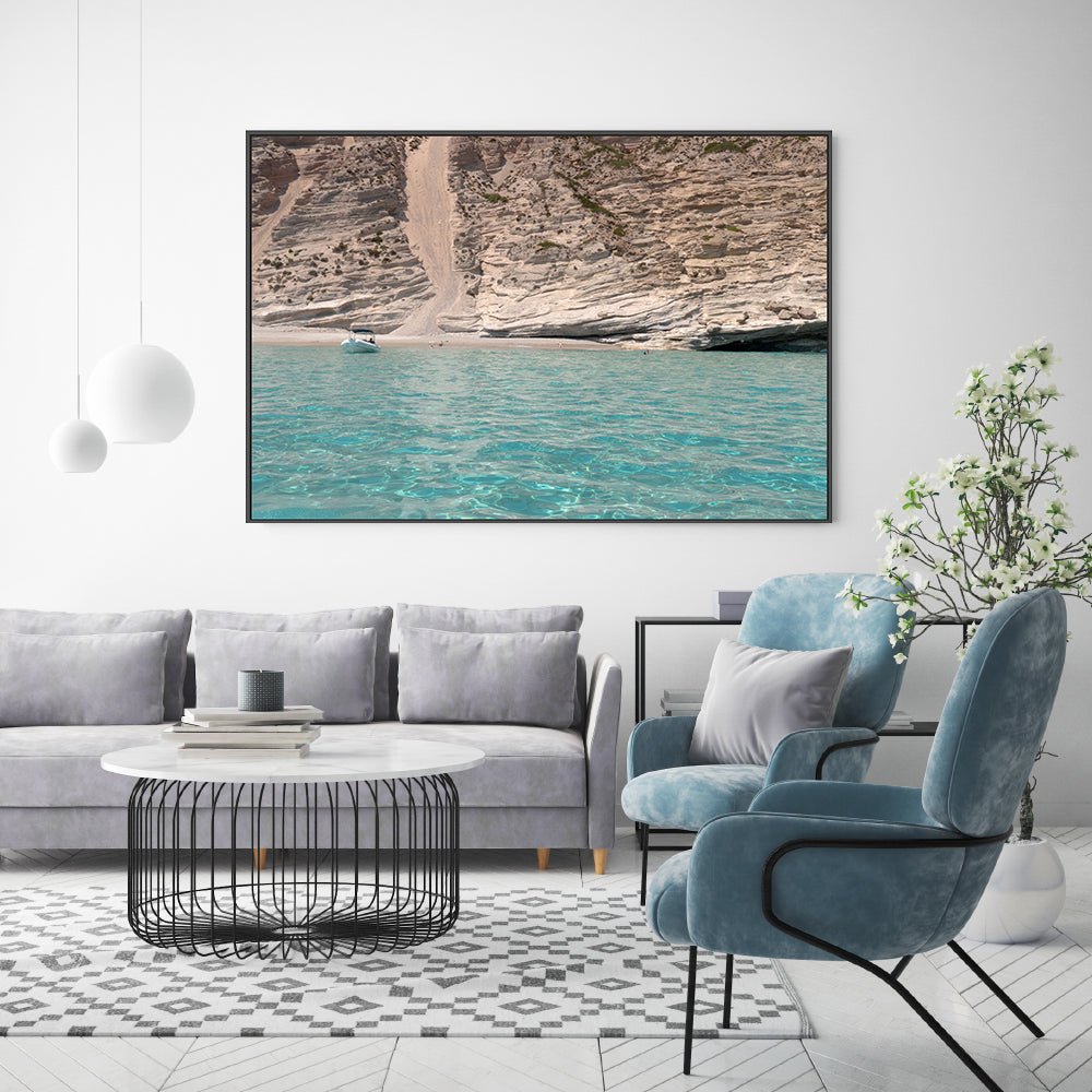 wall-art-print-canvas-poster-framed-Aegean Waters , By Josh Silver-7