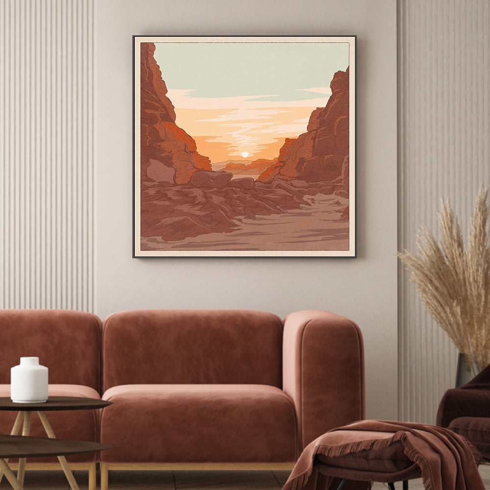 wall-art-print-canvas-poster-framed-Aeolian Sunrise , By Cai & Jo-2