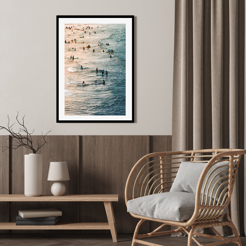 wall-art-print-canvas-poster-framed-Afternoon Swim , By Max Lissendon-GIOIA-WALL-ART