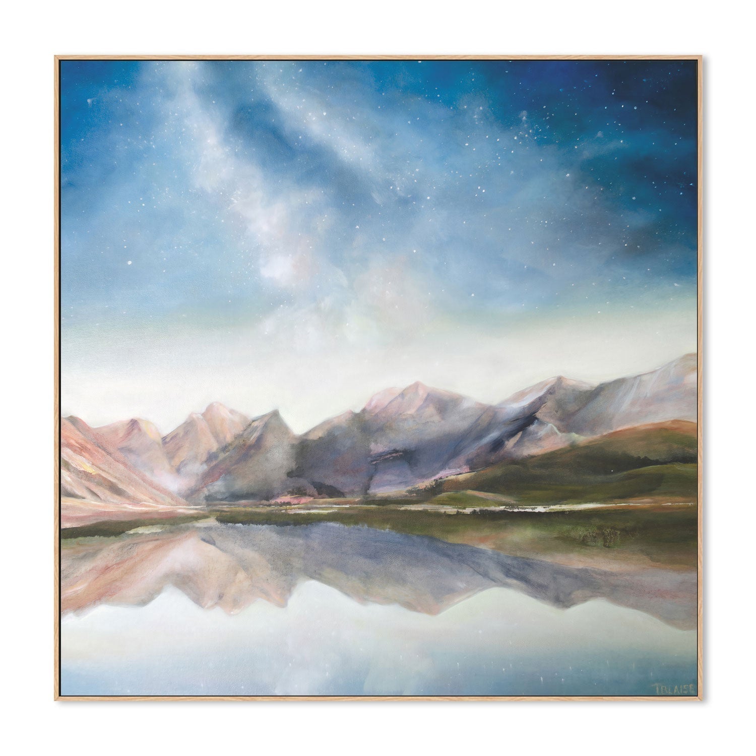 wall-art-print-canvas-poster-framed-Air Earth and Sky Summits and Starlight , By Tiffany Blaise-4