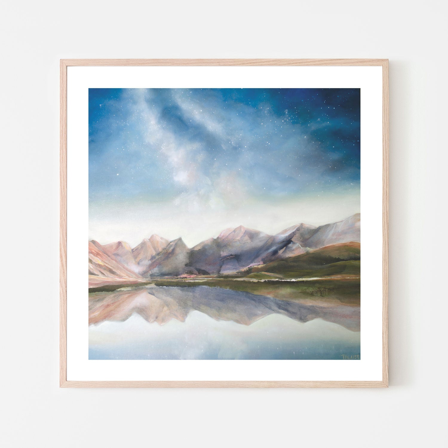 wall-art-print-canvas-poster-framed-Air Earth and Sky Summits and Starlight , By Tiffany Blaise-6