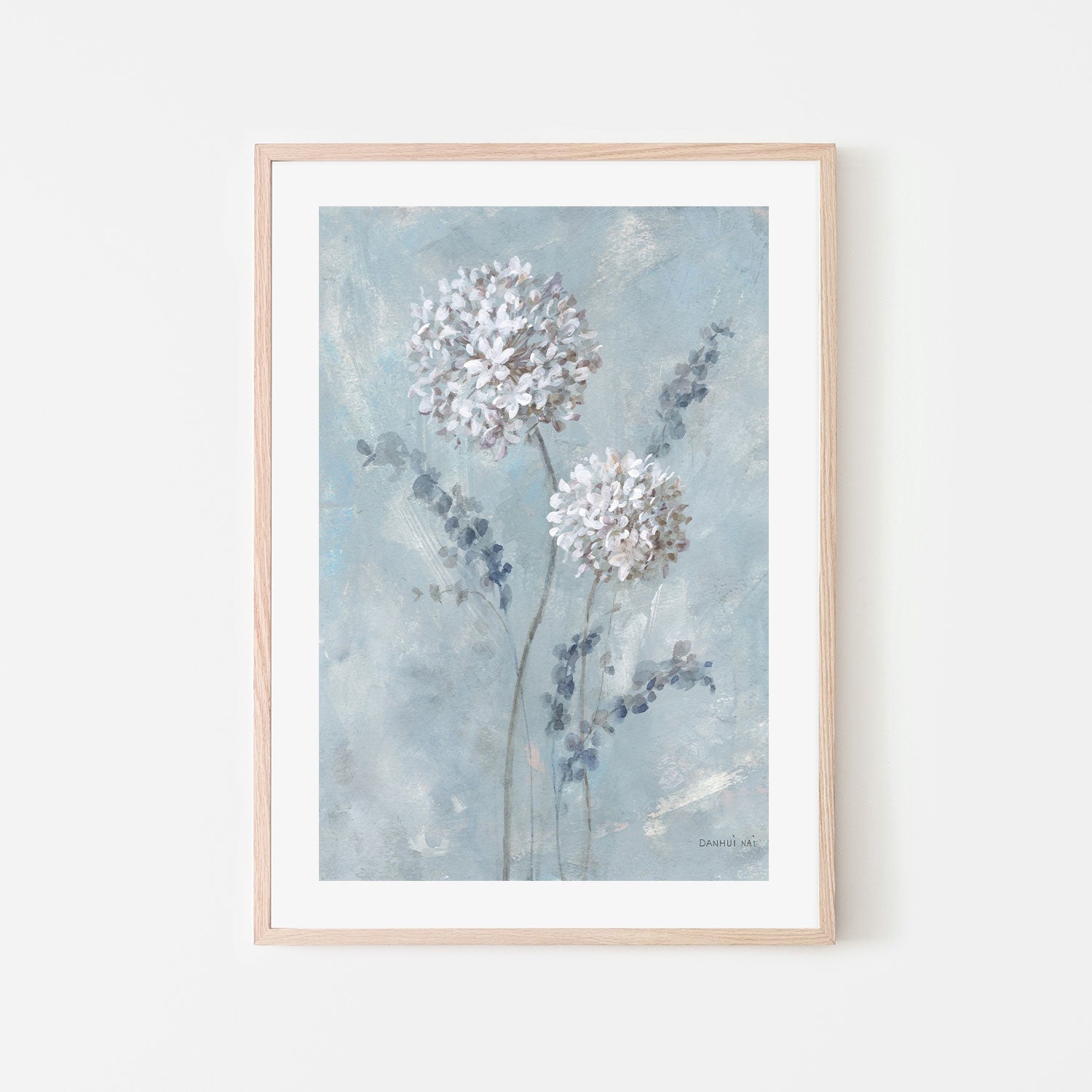 wall-art-print-canvas-poster-framed-Airy Blooms, Style A-by-Danhui Nai-Gioia Wall Art