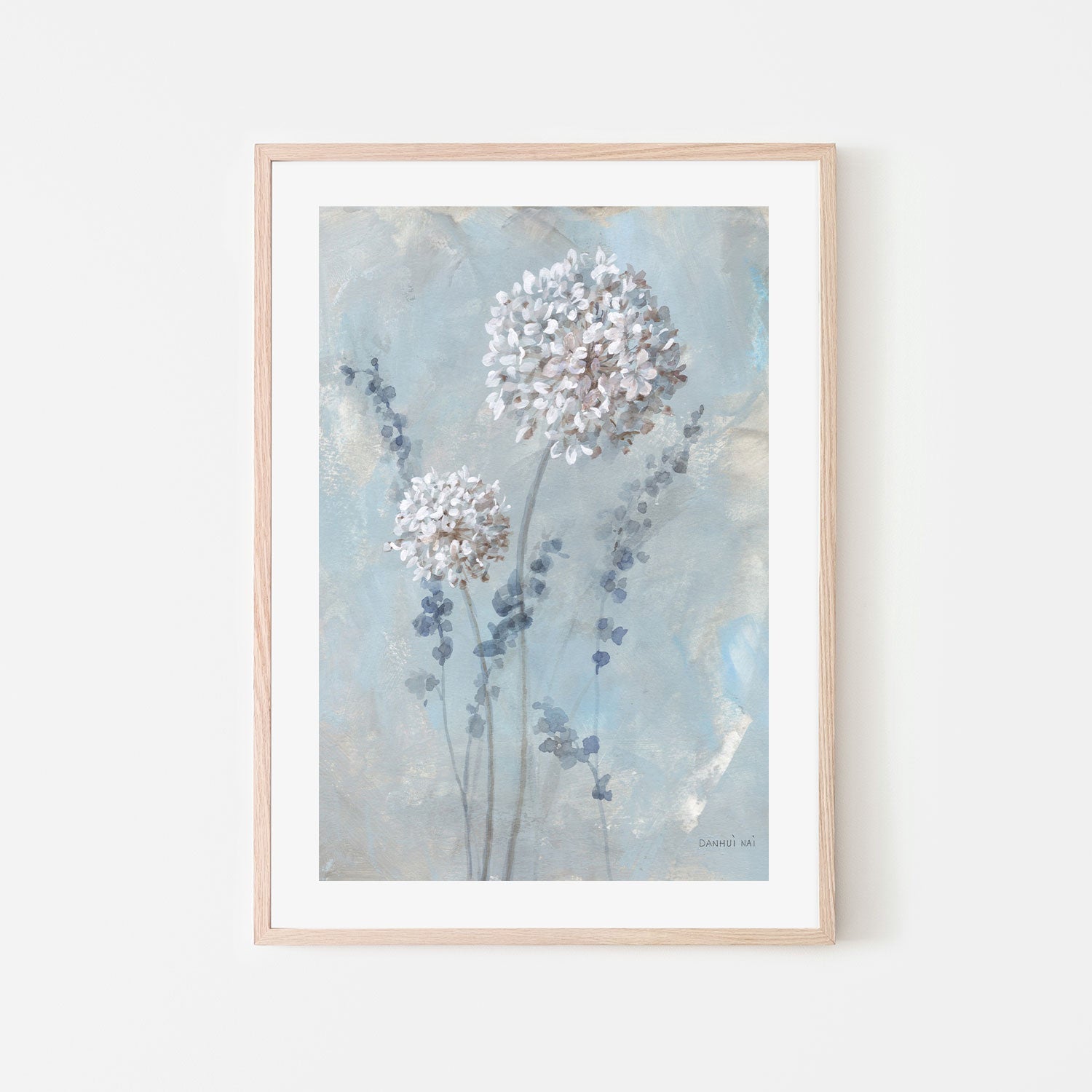 wall-art-print-canvas-poster-framed-Airy Blooms, Style B-by-Danhui Nai-Gioia Wall Art