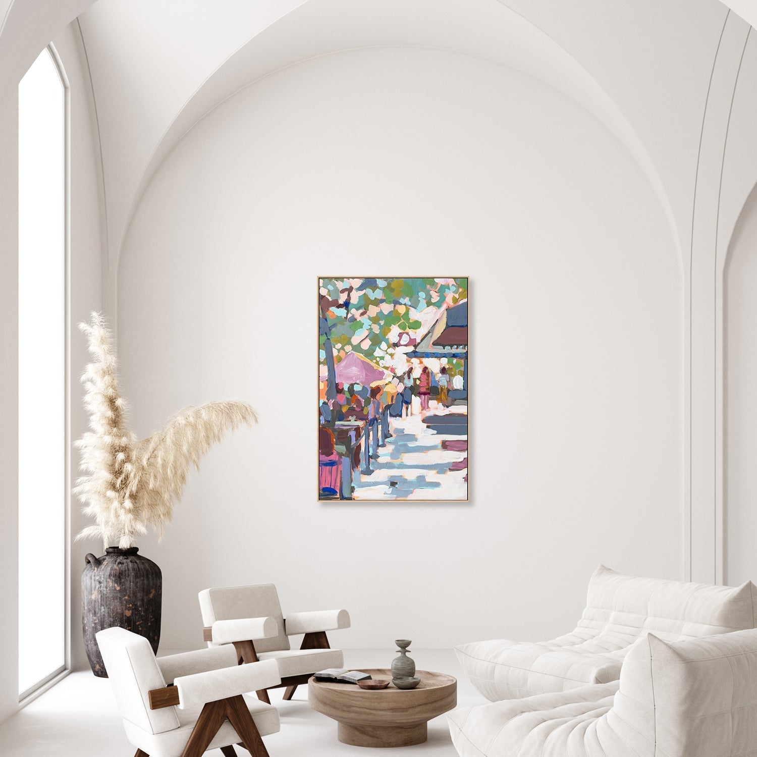 wall-art-print-canvas-poster-framed-Al Fresco , By Jenny Westenhofer Art-7