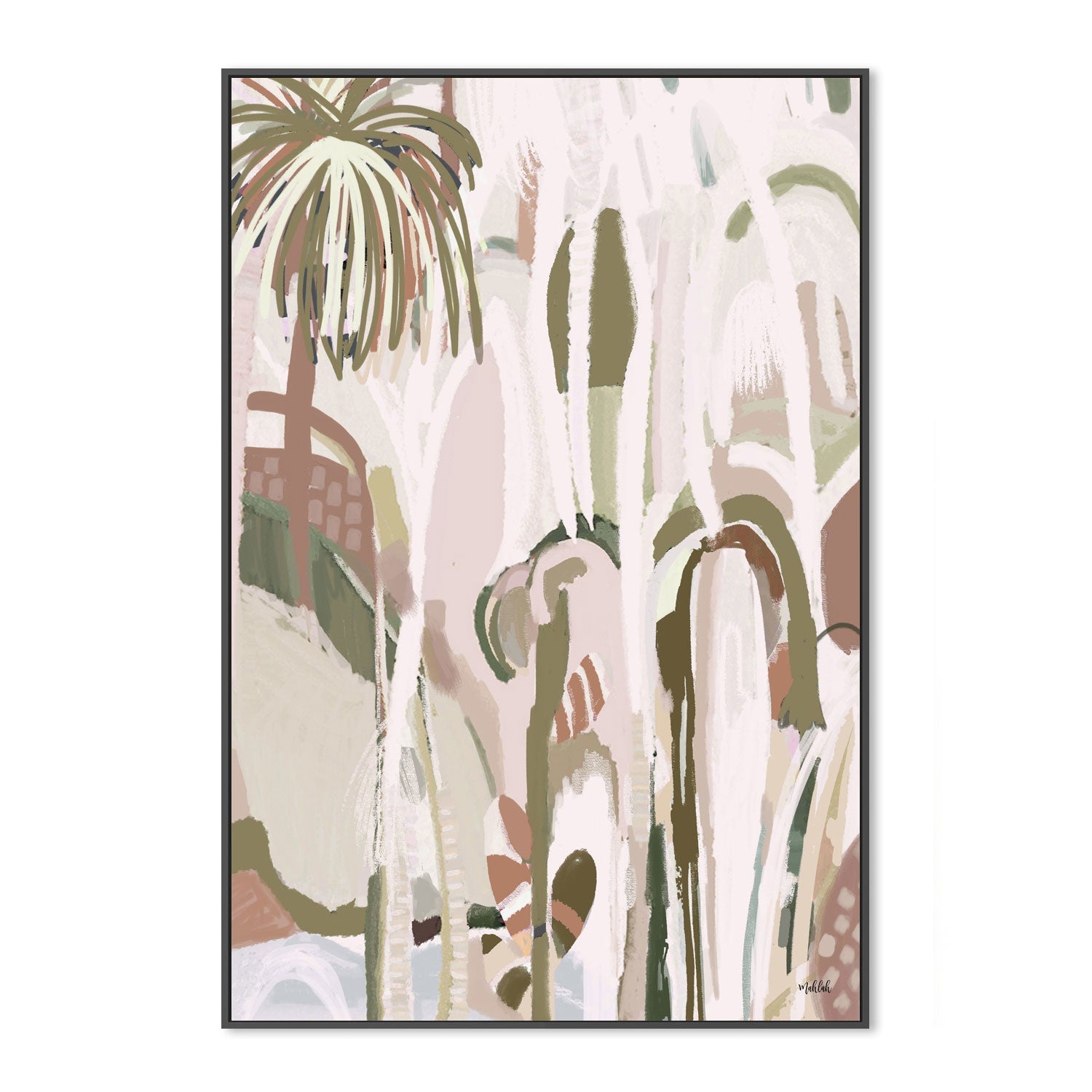 wall-art-print-canvas-poster-framed-Alabaster Verticals Vines , By Inkheart Designs-3