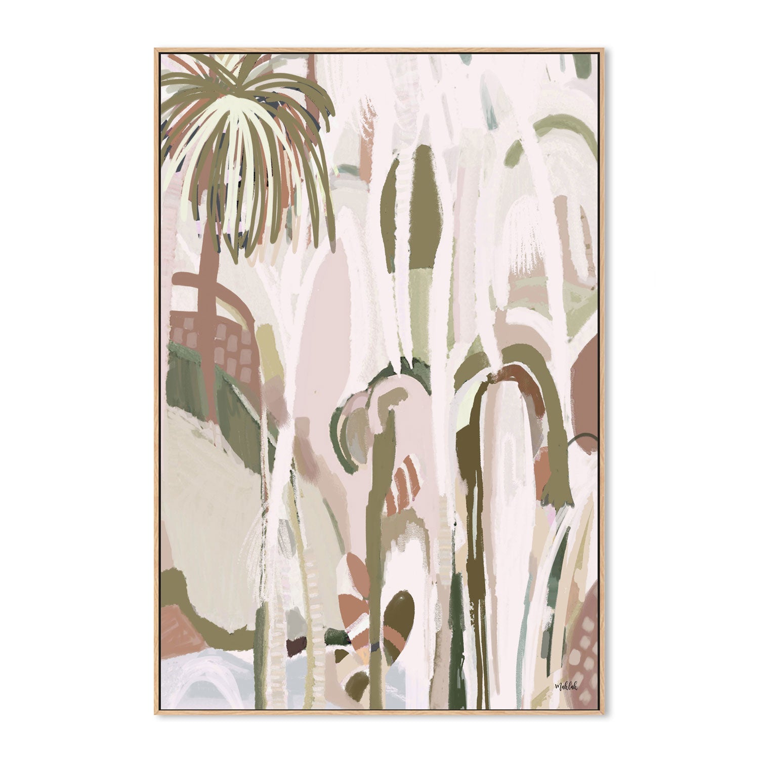 wall-art-print-canvas-poster-framed-Alabaster Verticals Vines , By Inkheart Designs-4