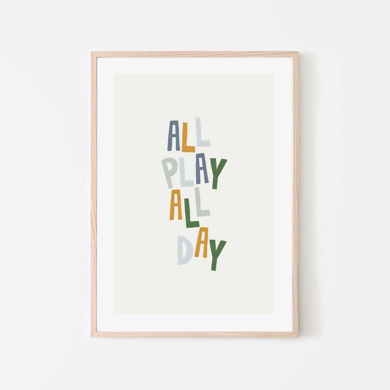 wall-art-print-canvas-poster-framed-All Play All Day , By Menina Lisboa-6