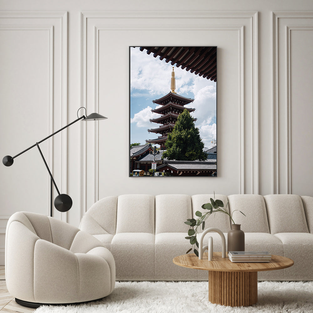 wall-art-print-canvas-poster-framed-Ancient Buddhist Temple , By Josh Silver-7