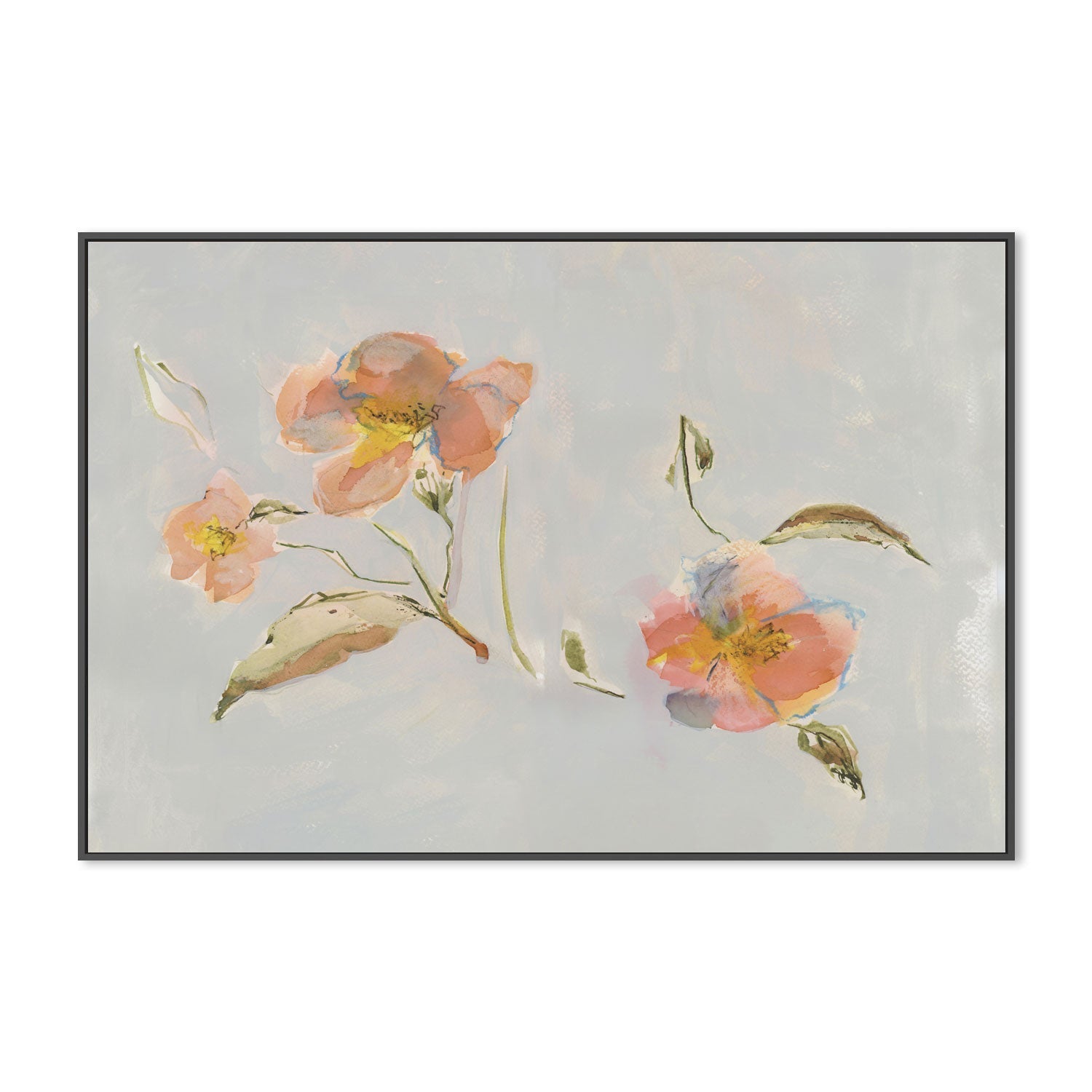 wall-art-print-canvas-poster-framed-Antique Flowers, Style B , By Lucrecia Caporale-3