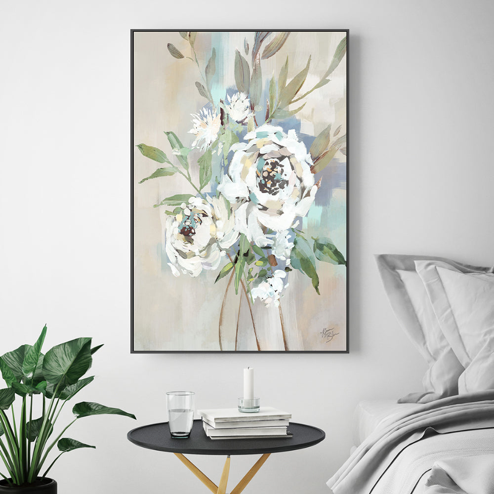 wall-art-print-canvas-poster-framed-Antique Rose, Style B , By Nina Blue-2