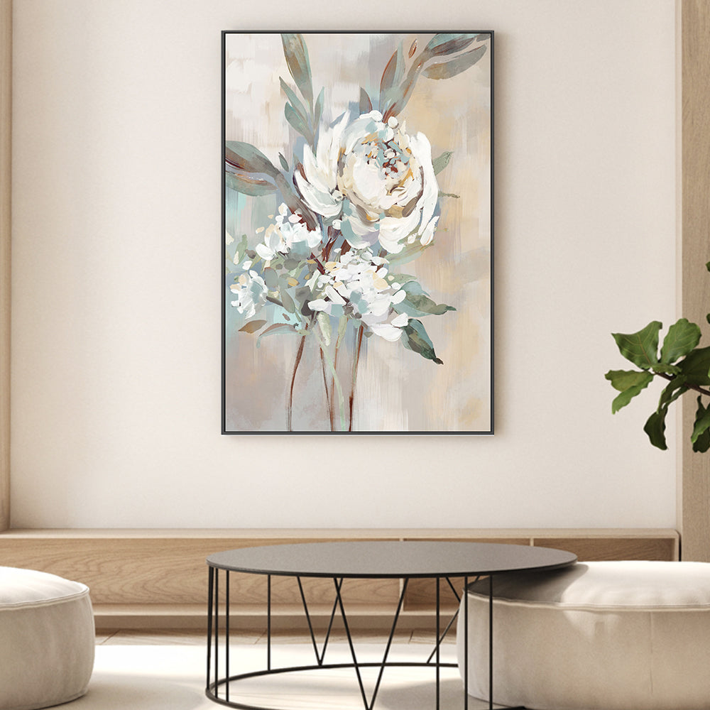 wall-art-print-canvas-poster-framed-Antique Rose, Style C , By Nina Blue-2