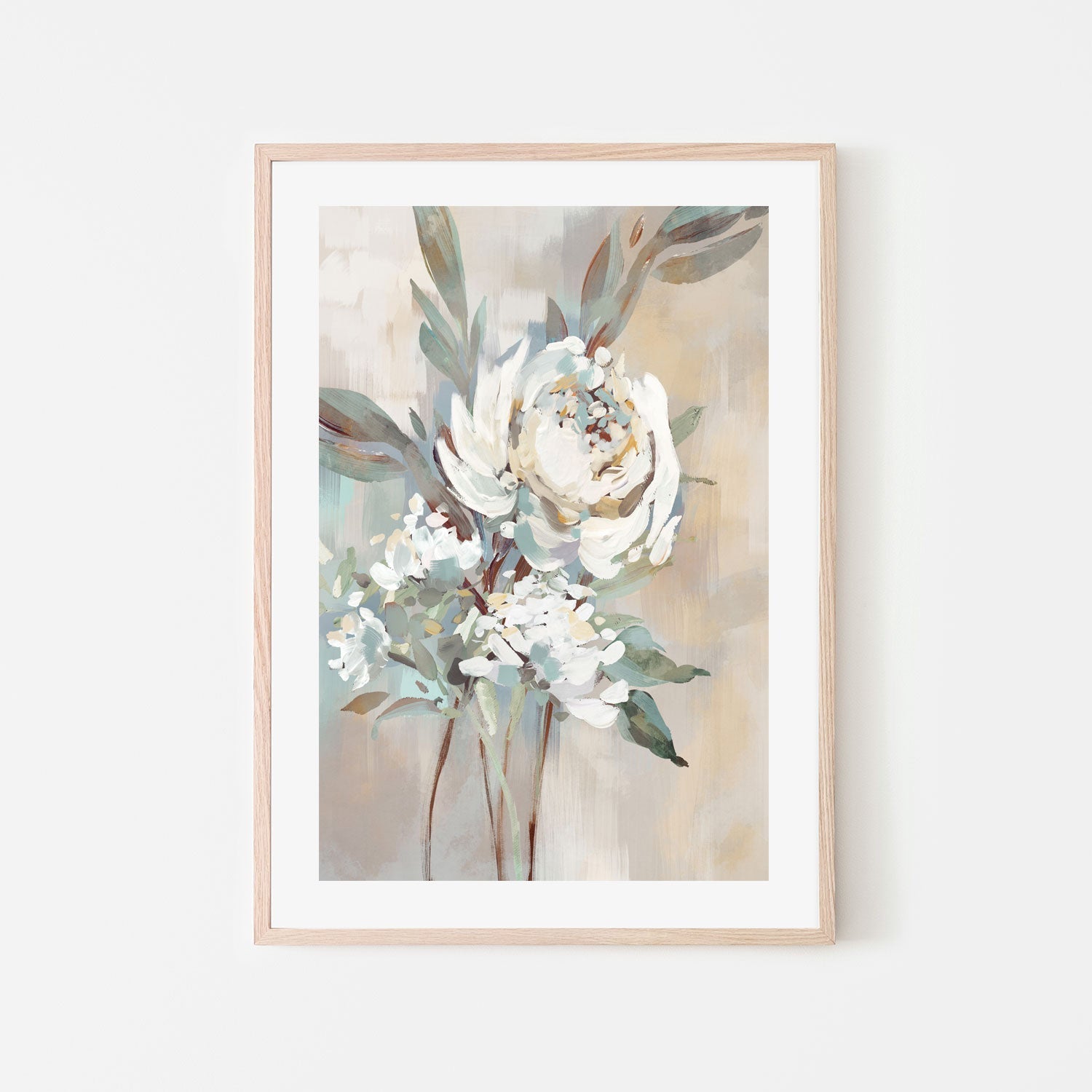 wall-art-print-canvas-poster-framed-Antique Rose, Style C , By Nina Blue-6