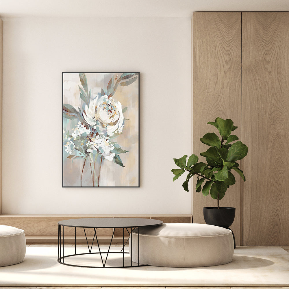 wall-art-print-canvas-poster-framed-Antique Rose, Style C , By Nina Blue-7