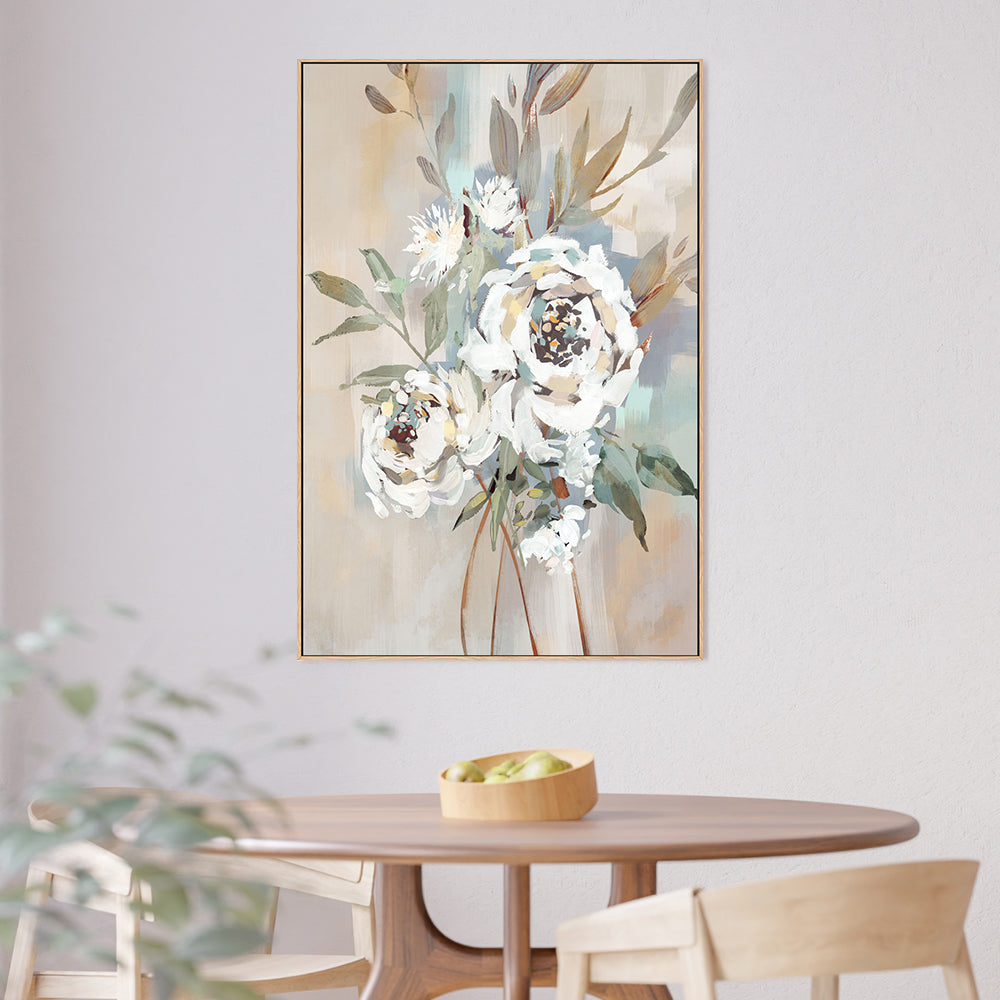 wall-art-print-canvas-poster-framed-Antique Rose, Style D , By Nina Blue-2