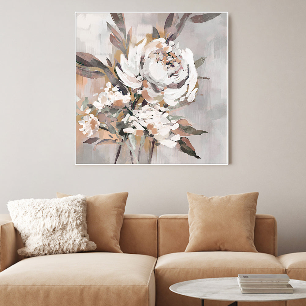 wall-art-print-canvas-poster-framed-Antique Rose, Warm Tones, Style A , By Nina Blue-2