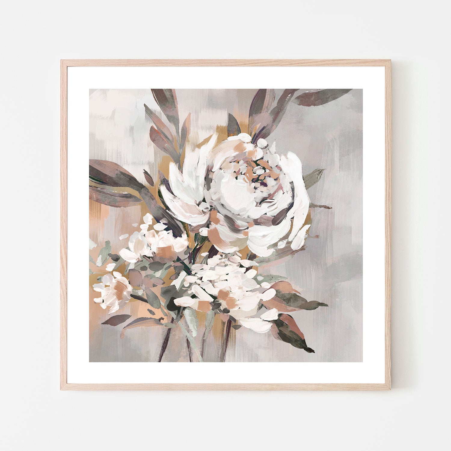 wall-art-print-canvas-poster-framed-Antique Rose, Warm Tones, Style A , By Nina Blue-6