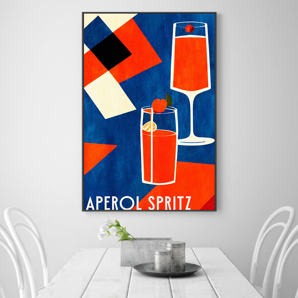 wall-art-print-canvas-poster-framed-Aperol Spritz , By Bo Anderson-2