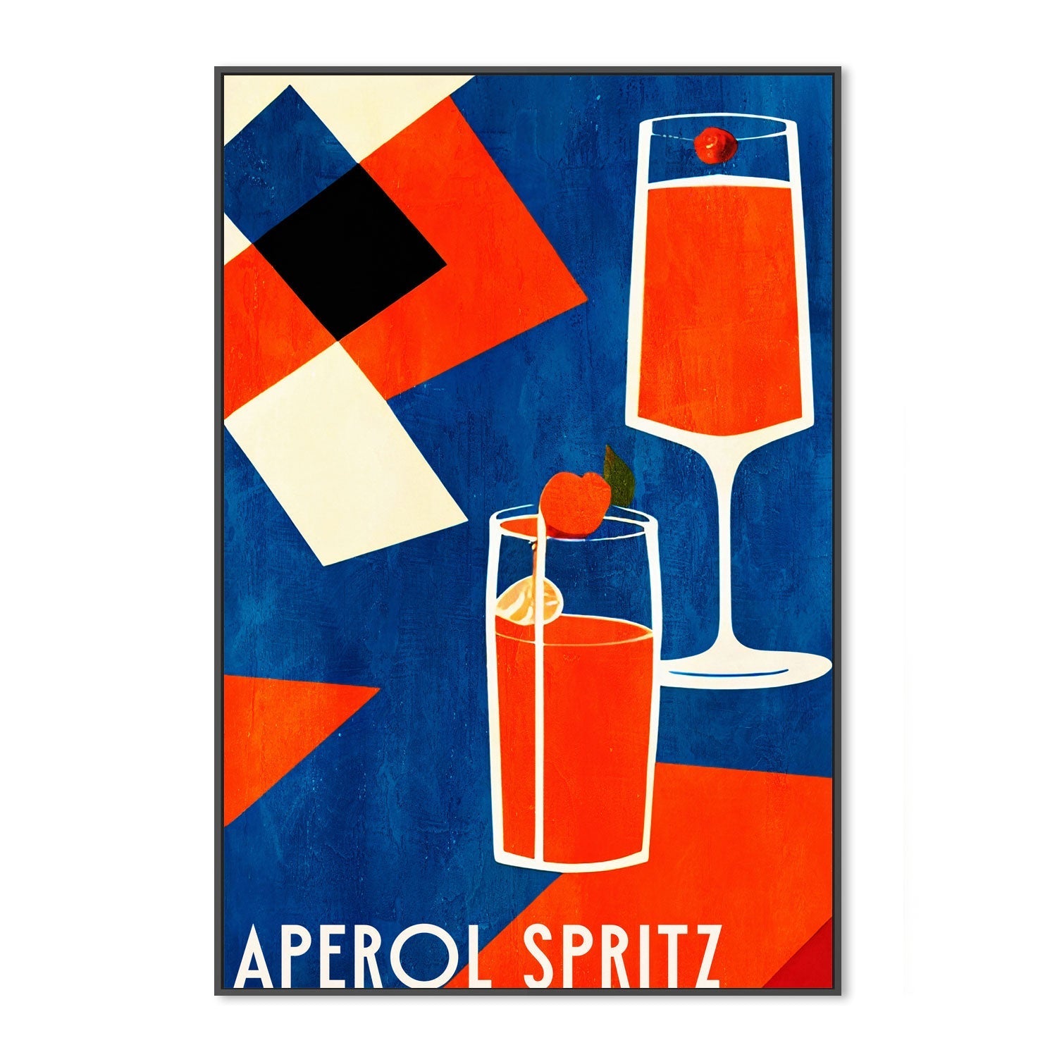 wall-art-print-canvas-poster-framed-Aperol Spritz , By Bo Anderson-3