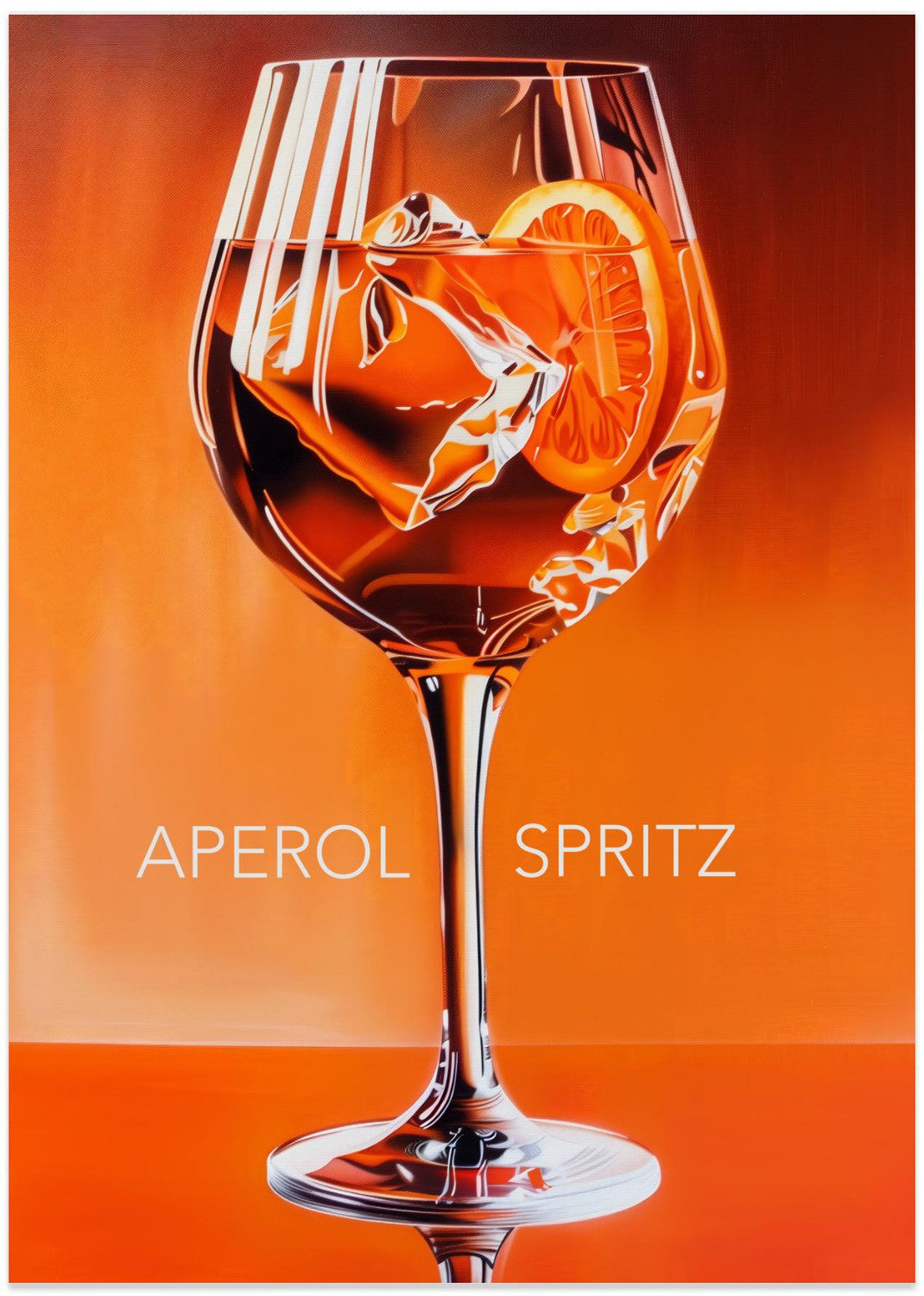 wall-art-print-canvas-poster-framed-Aperol Spritz Orange , By Andreas Magnusson-1