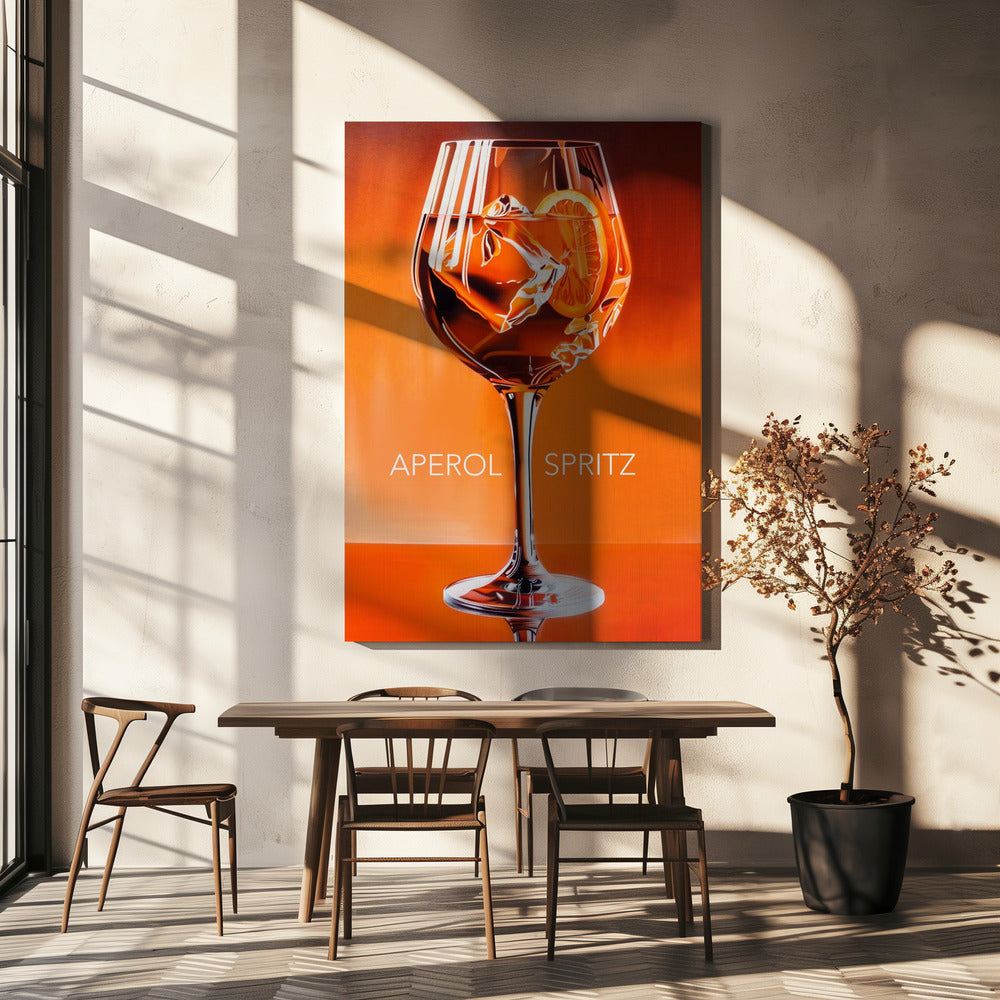 wall-art-print-canvas-poster-framed-Aperol Spritz Orange , By Andreas Magnusson-4