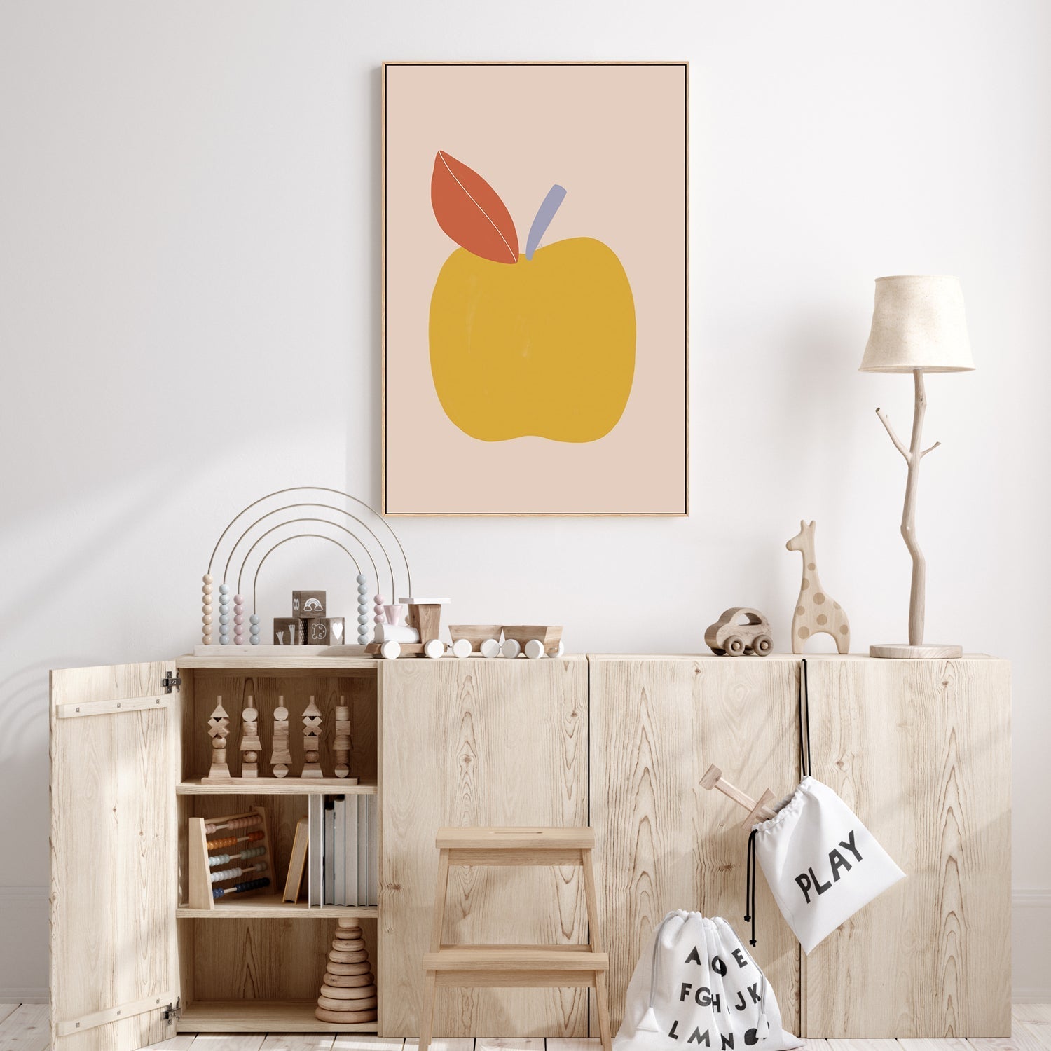 wall-art-print-canvas-poster-framed-Apple , By Menina Lisboa-2