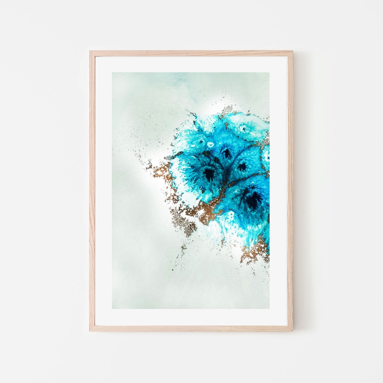 wall-art-print-canvas-poster-framed-Aqua Aurora, Style A , By Petra Meikle-6