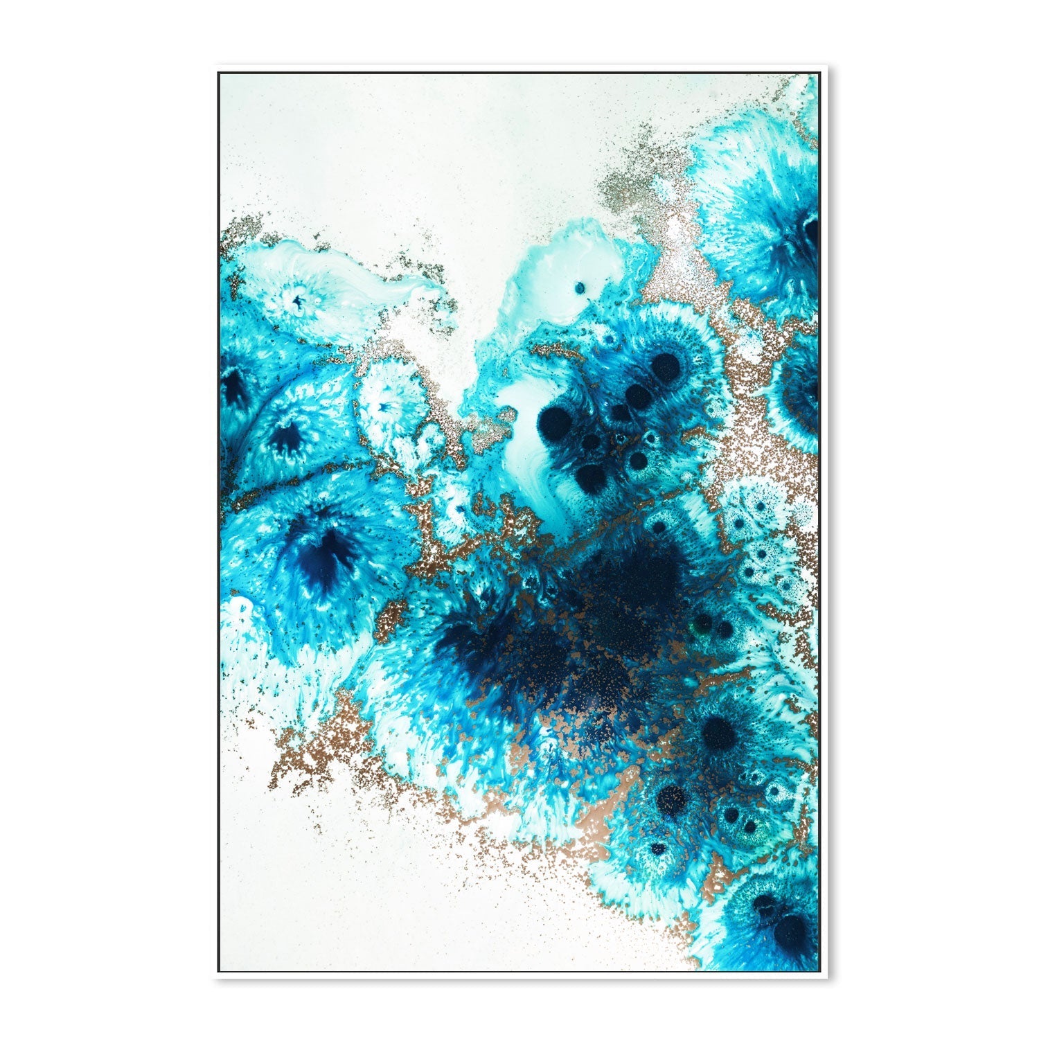 wall-art-print-canvas-poster-framed-Aqua Aurora, Style B , By Petra Meikle-5