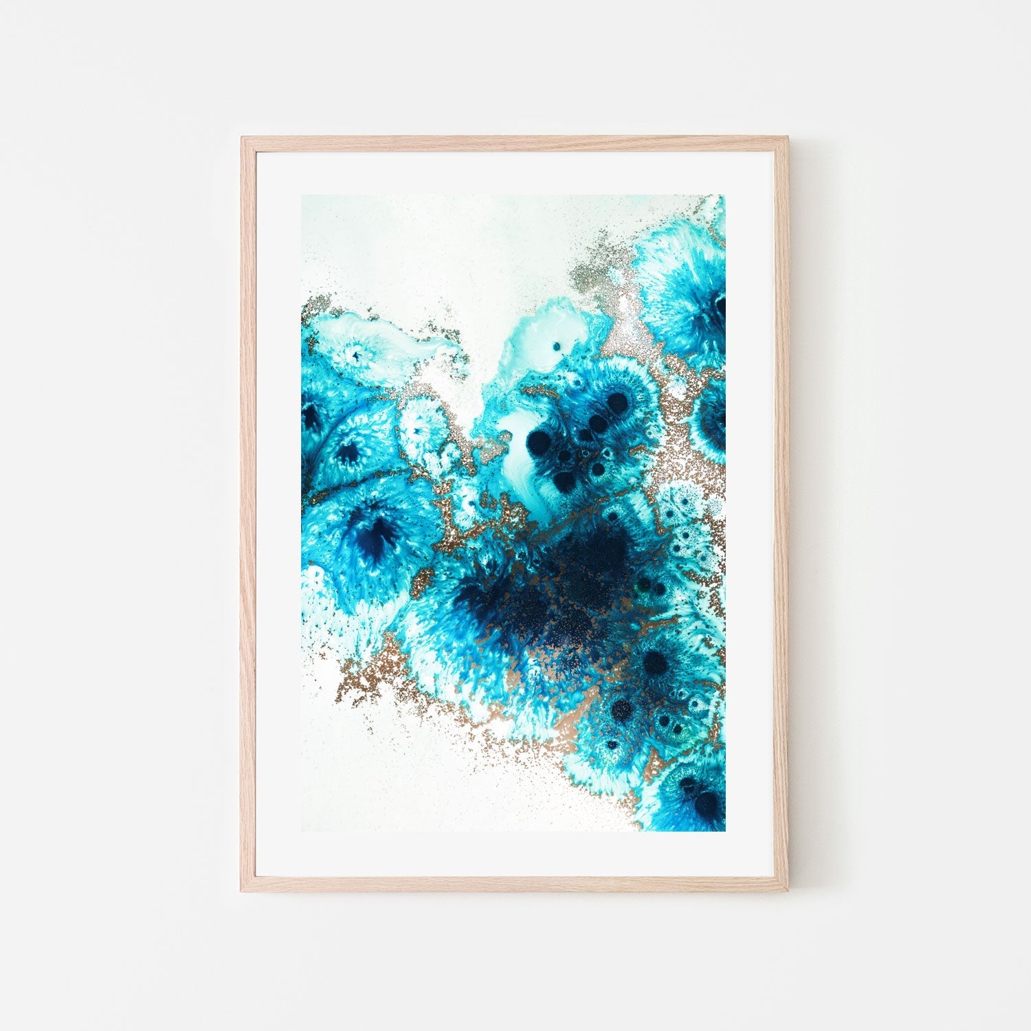 wall-art-print-canvas-poster-framed-Aqua Aurora, Style B , By Petra Meikle-6