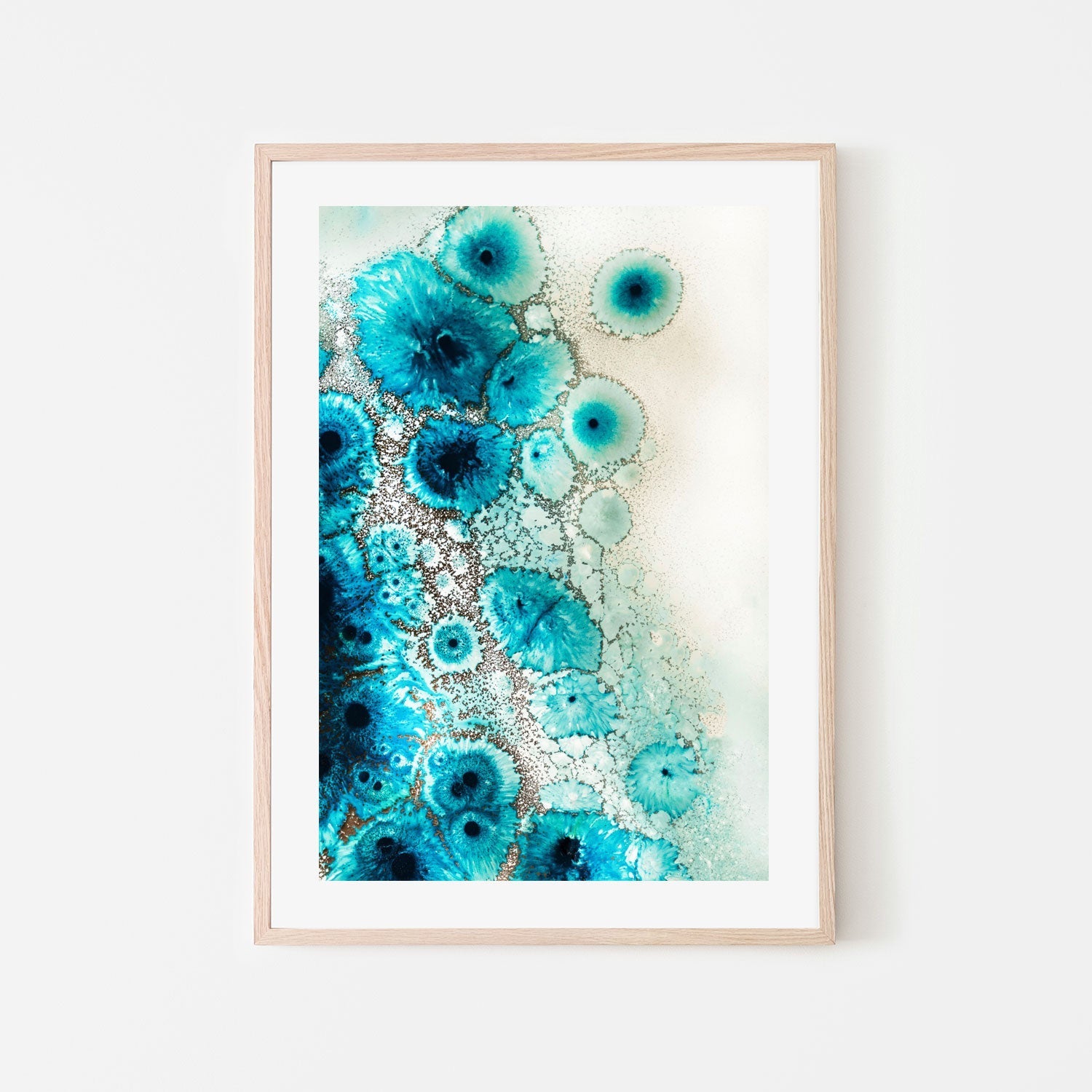 wall-art-print-canvas-poster-framed-Aqua Aurora, Style C , By Petra Meikle-6