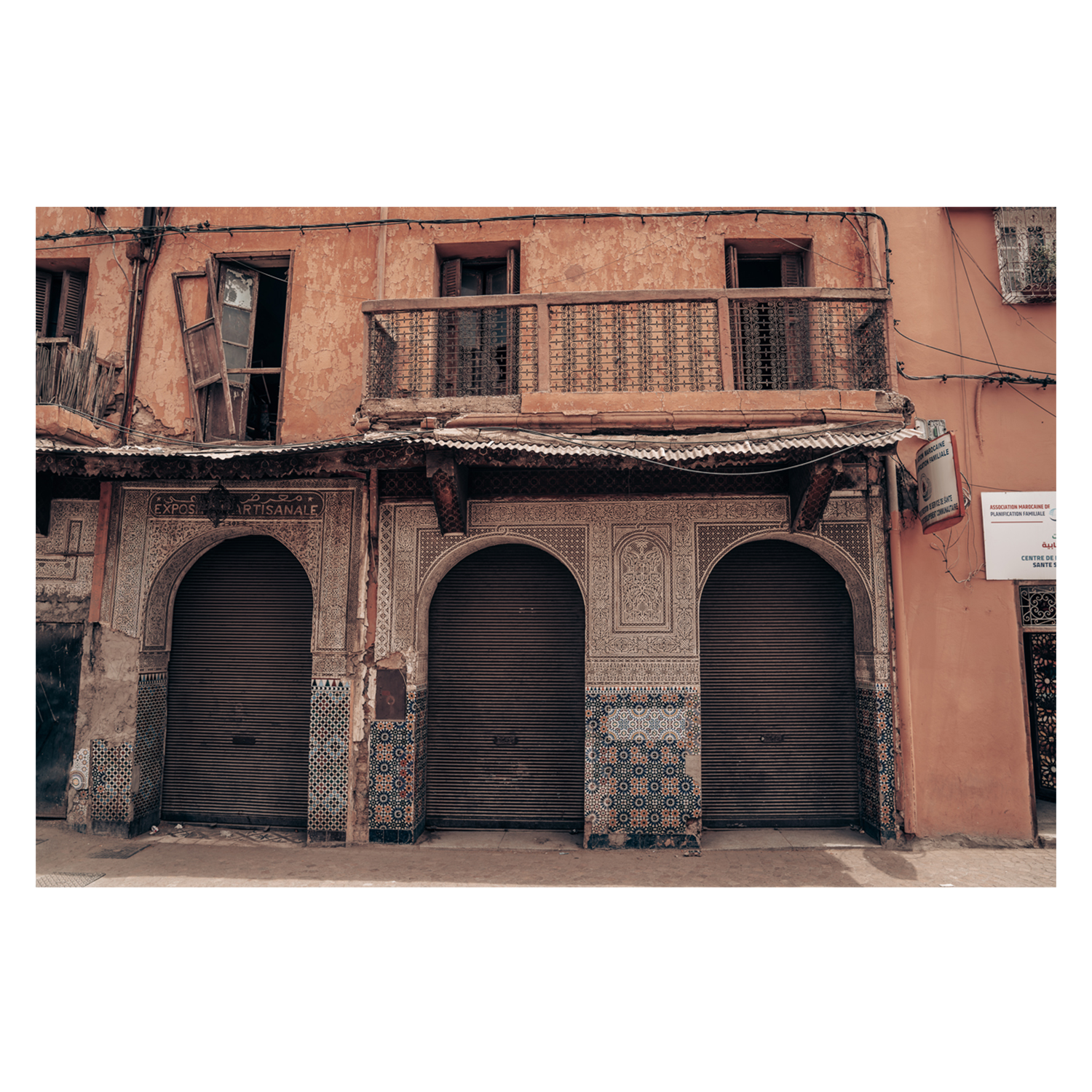 wall-art-print-canvas-poster-framed-Arches Of Marrakech , By Josh Silver-1