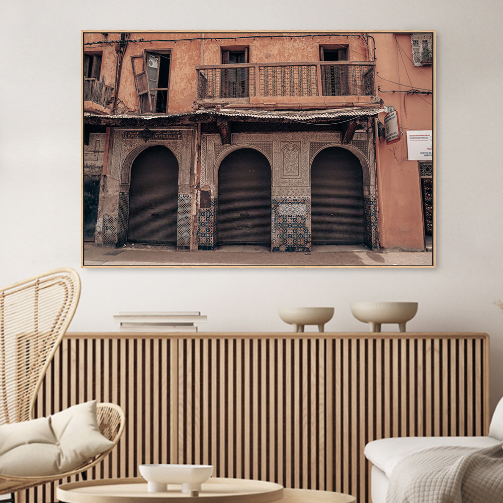 wall-art-print-canvas-poster-framed-Arches Of Marrakech , By Josh Silver-2