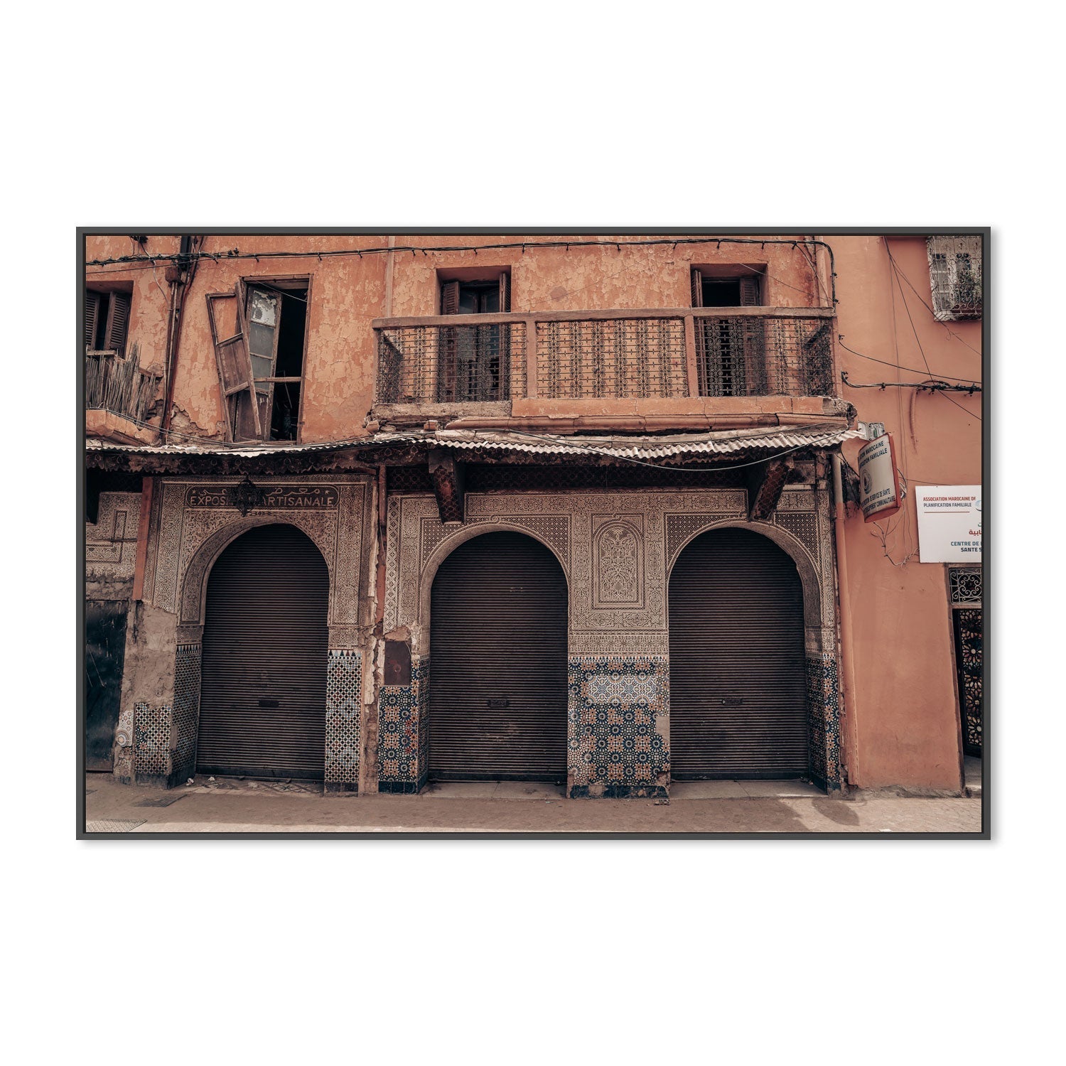 wall-art-print-canvas-poster-framed-Arches Of Marrakech , By Josh Silver-3